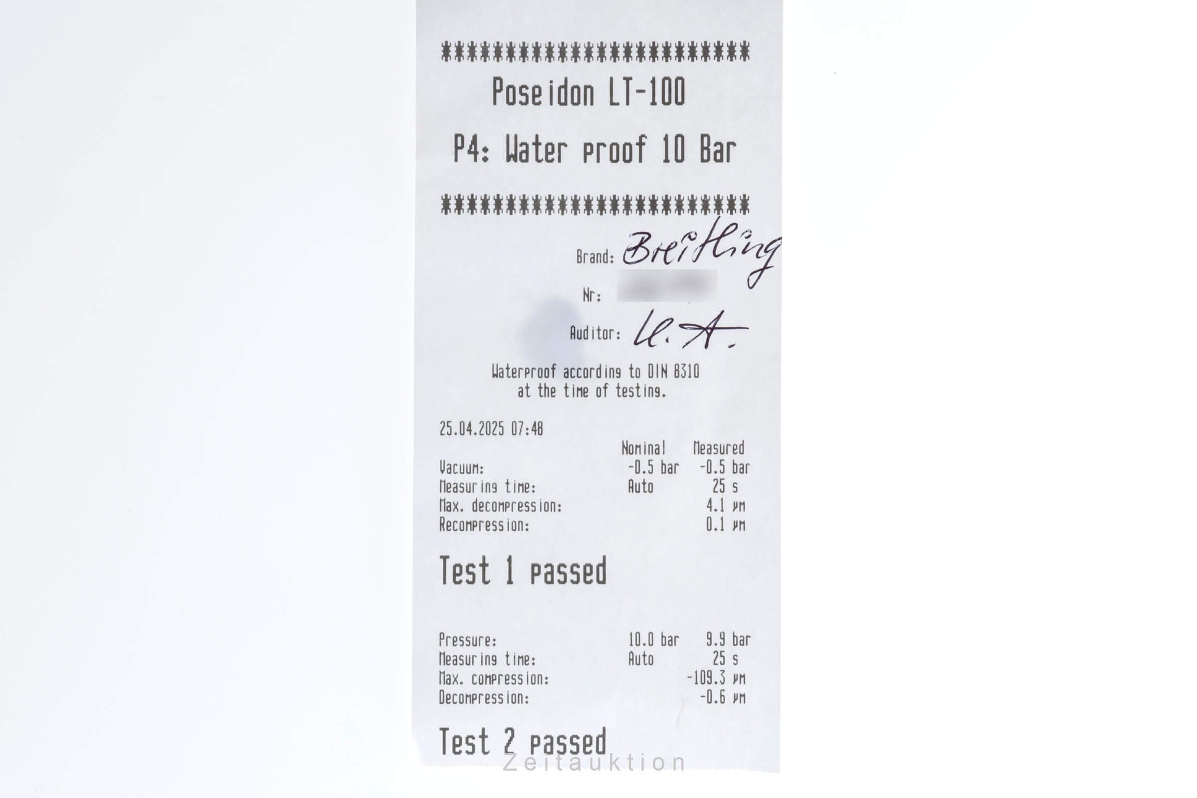 Breitling Cockpit chronographe acier automatique montre pour hommes A30012  [2502173]