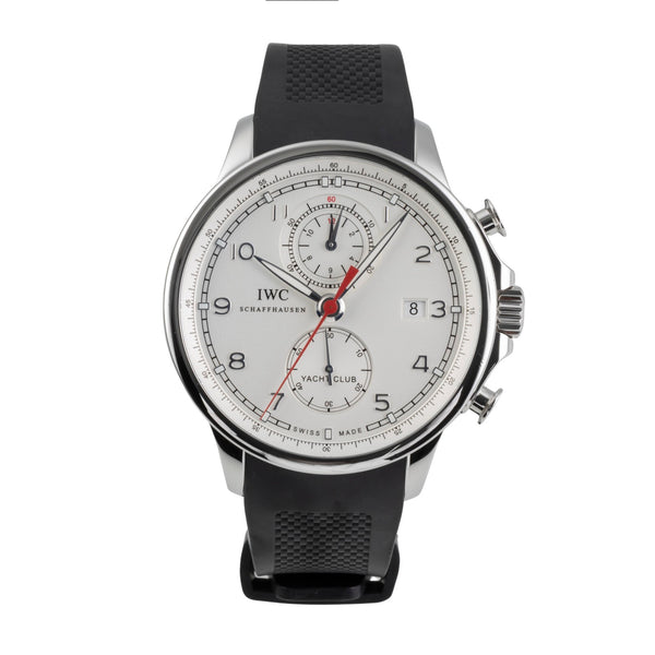 IWC Yachtclub chronograph steel automatic men's watch IW390206 LP: 12900EUR  [2502175]