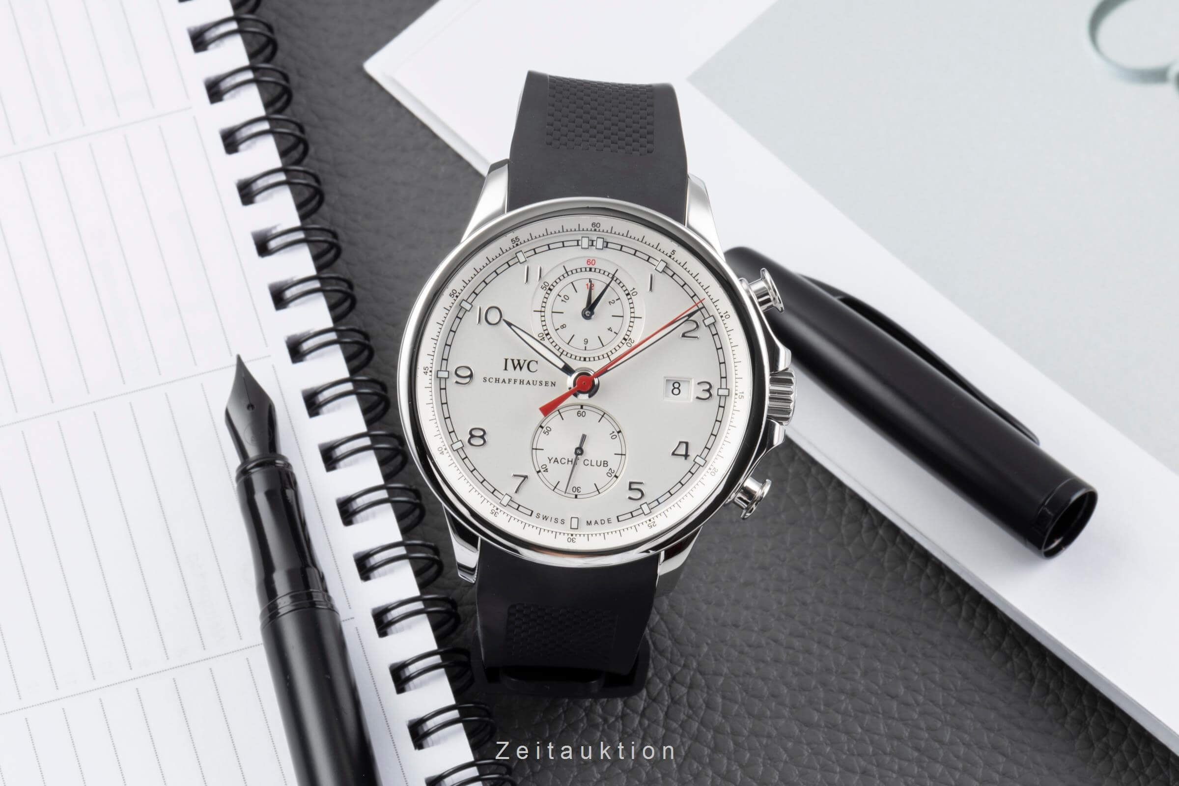 IWC Yachtclub chronograph steel automatic men's watch IW390206 LP: 12900EUR  [2502175]