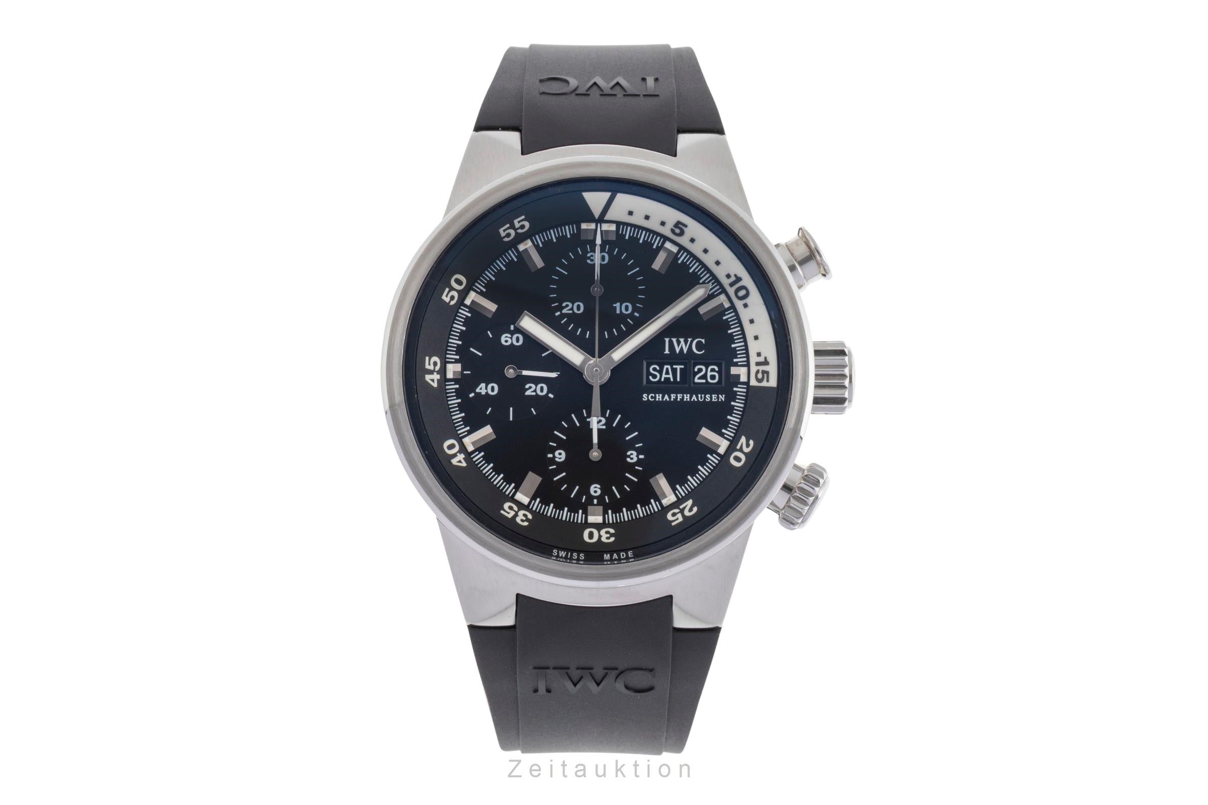 IWC Aquatimer Chronograph Automatik Edelstahl Herrenuhr Ref. IW371933 VP: 7800 € [2502176]
