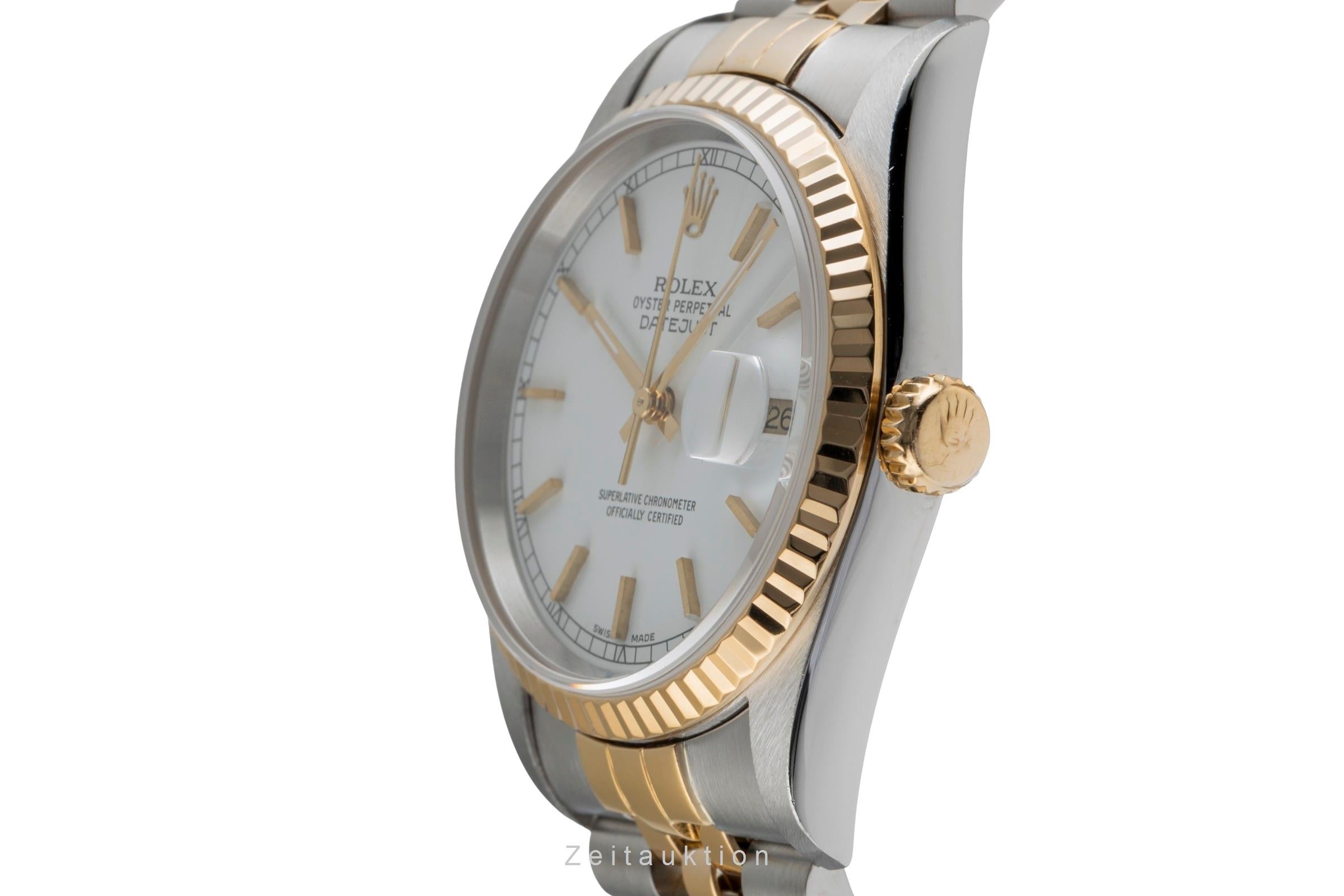 Rolex Datejust acero / oro automático reloj para caballeros 16233  [2502180]