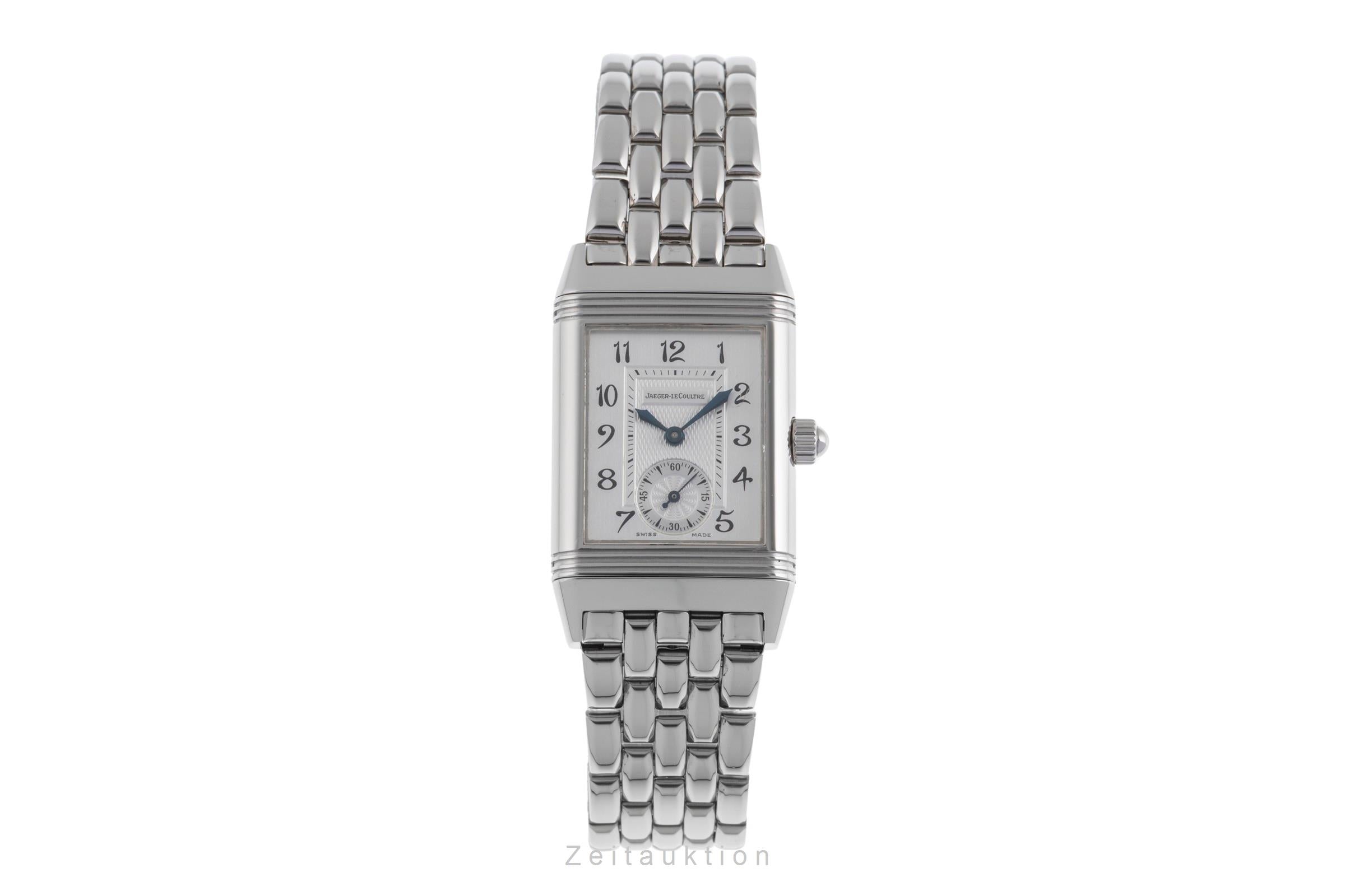 Jaeger LeCoultre Reverso acier à remontage manuel montre pour femmes Q2568120 , 256.8.75 LP: 11900EUR  [2502182]