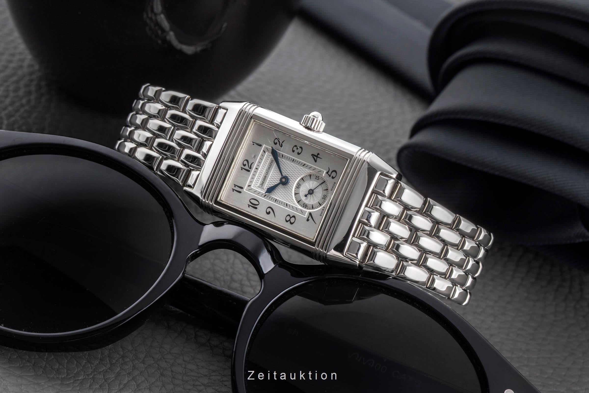 Jaeger LeCoultre Reverso acier à remontage manuel montre pour femmes Q2568120 , 256.8.75 LP: 11900EUR  [2502182]