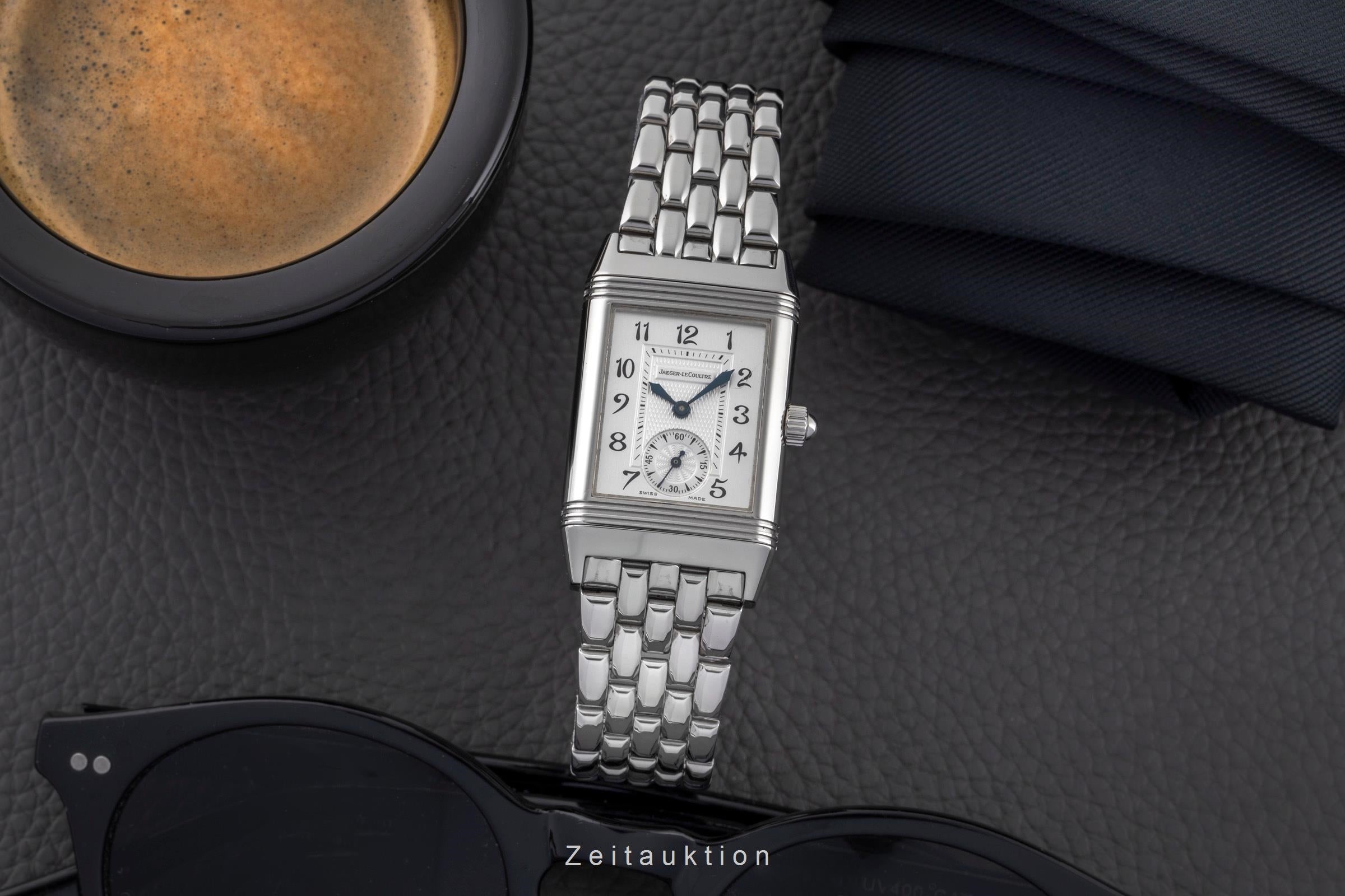 Jaeger LeCoultre Reverso acier à remontage manuel montre pour femmes Q2568120 , 256.8.75 LP: 11900EUR  [2502182]