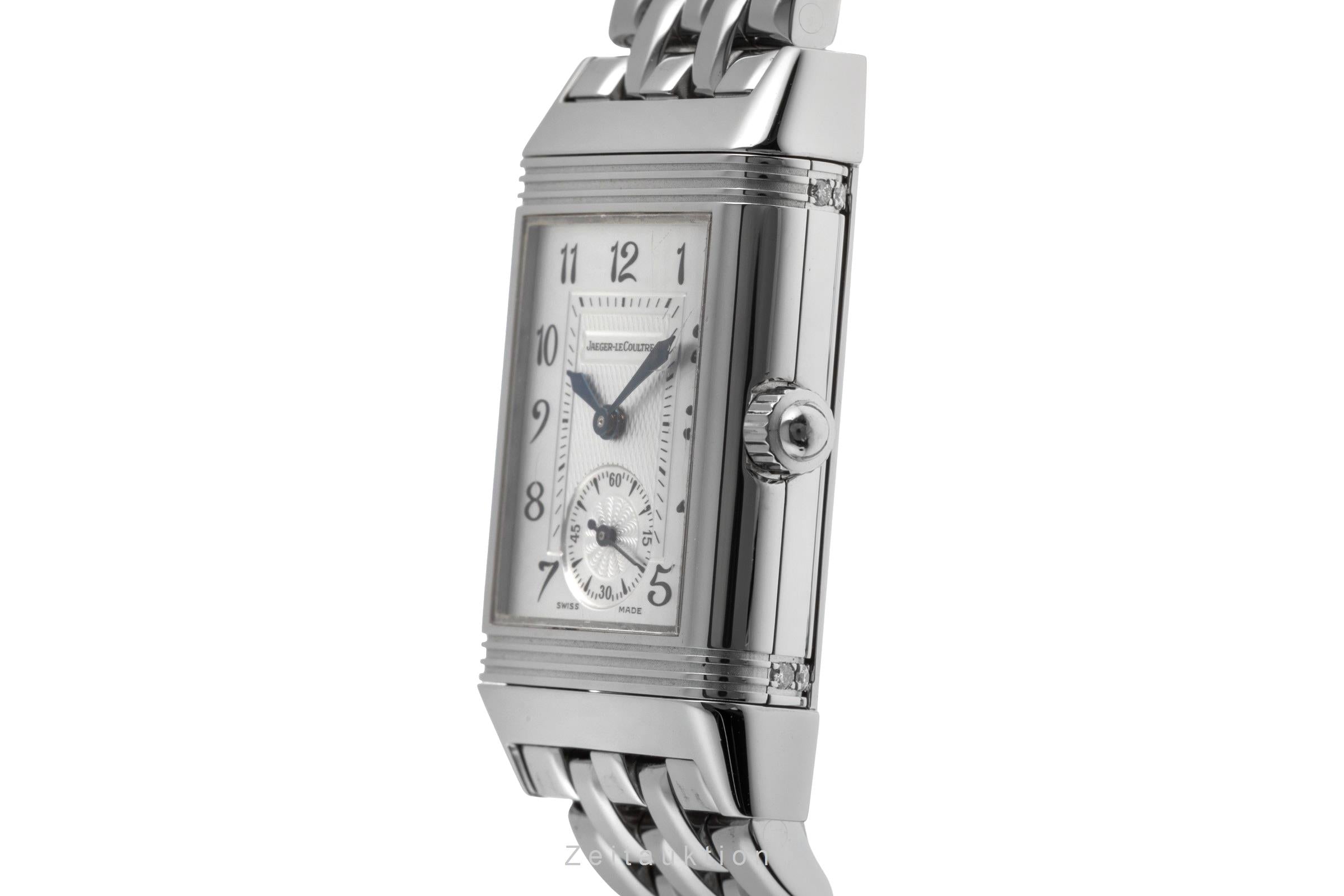 Jaeger LeCoultre Reverso acier à remontage manuel montre pour femmes Q2568120 , 256.8.75 LP: 11900EUR  [2502182]