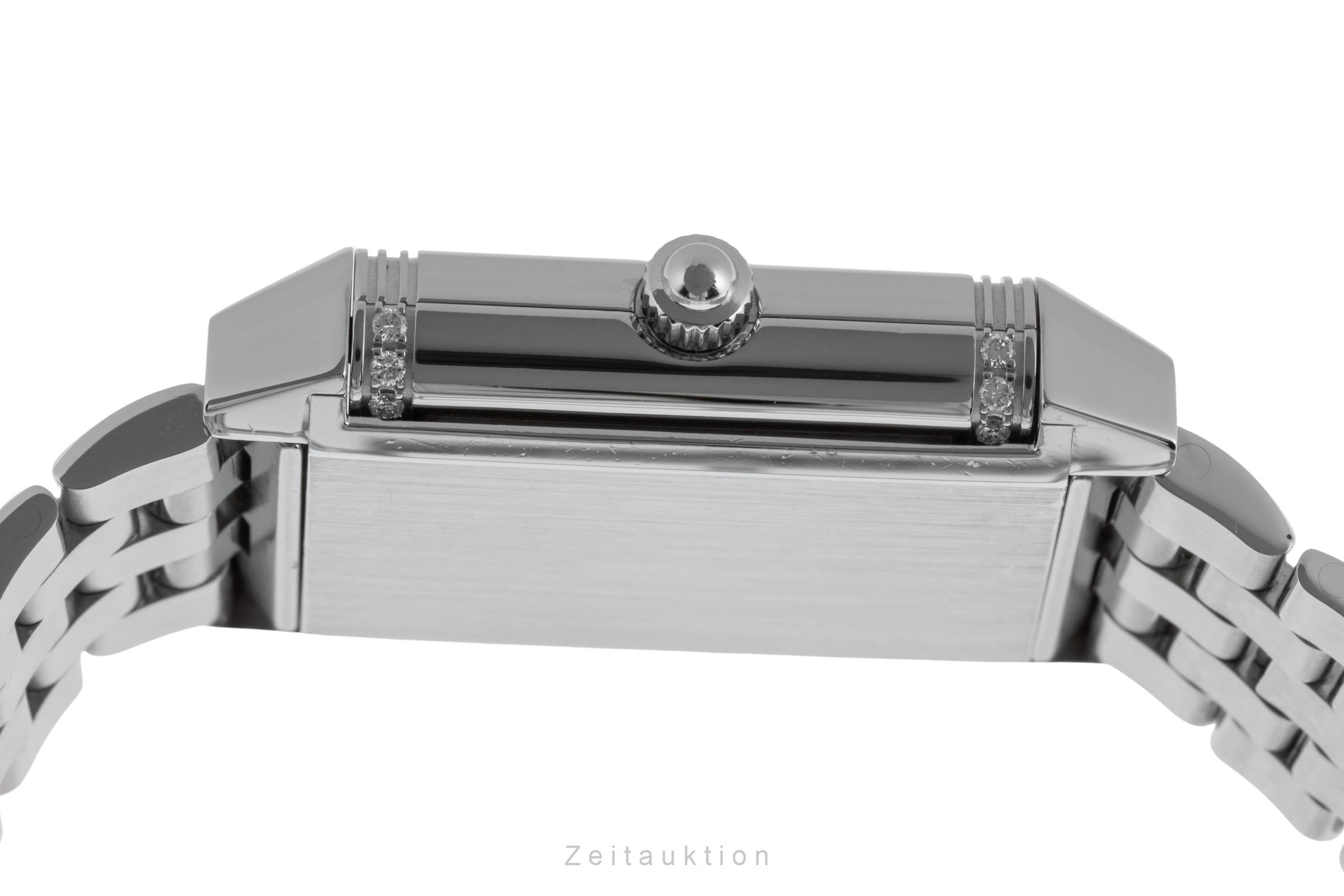 Jaeger LeCoultre Reverso acier à remontage manuel montre pour femmes Q2568120 , 256.8.75 LP: 11900EUR  [2502182]