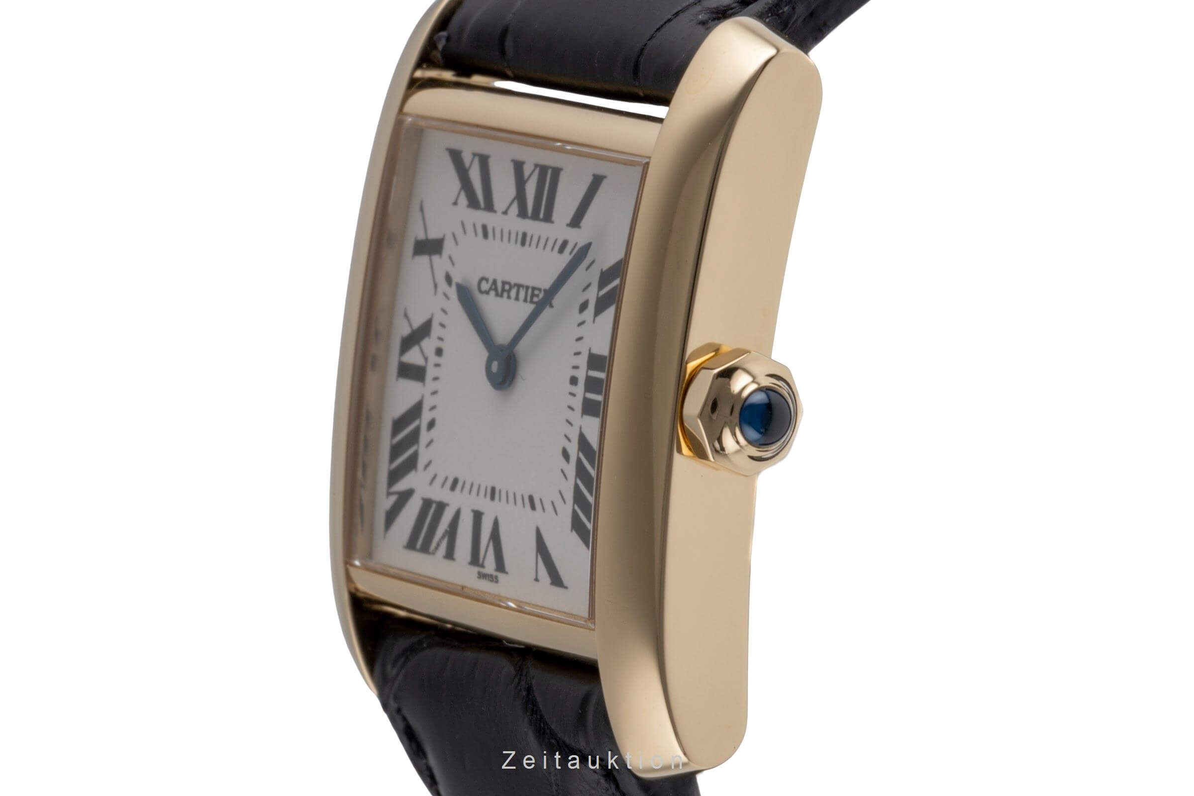Cartier Tank Francaise oro 18 ct quarzo orologio da donna W50003N2  [2502186]