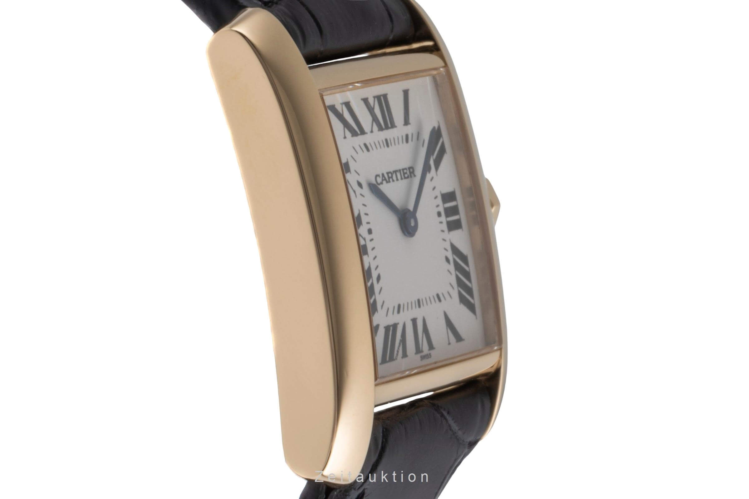 Cartier Tank Francaise oro 18 ct quarzo orologio da donna W50003N2  [2502186]