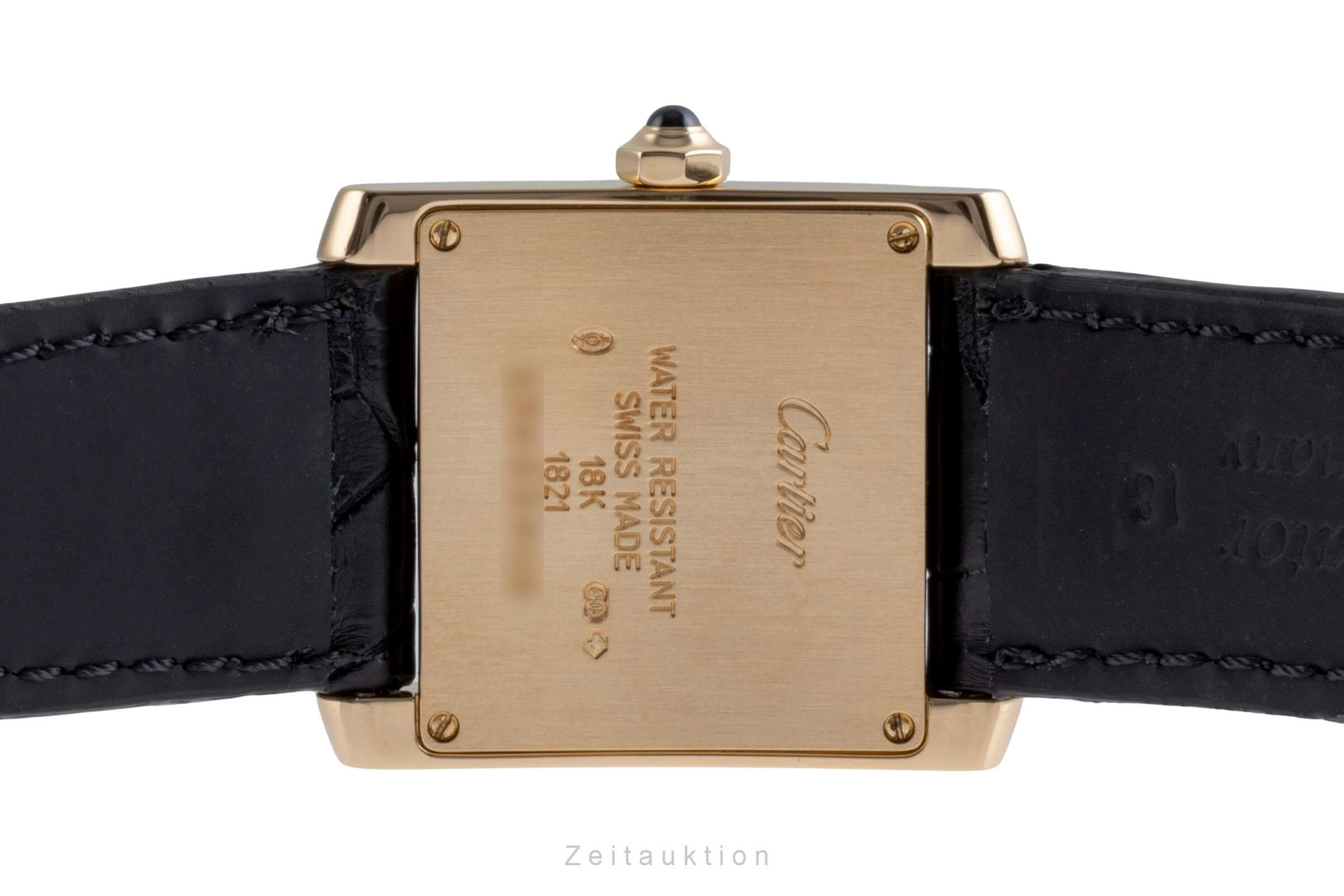 Cartier Tank Francaise oro 18 ct quarzo orologio da donna W50003N2  [2502186]
