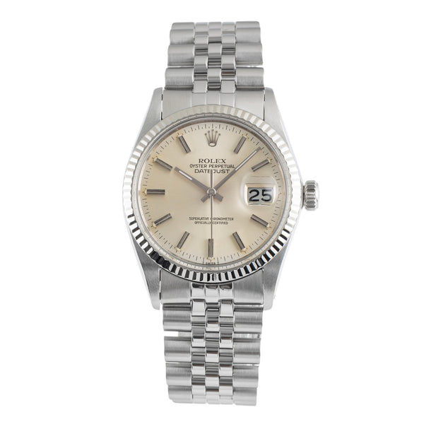 Rolex Datejust acero / oro blanco automático reloj para caballeros 16014  [2502188]