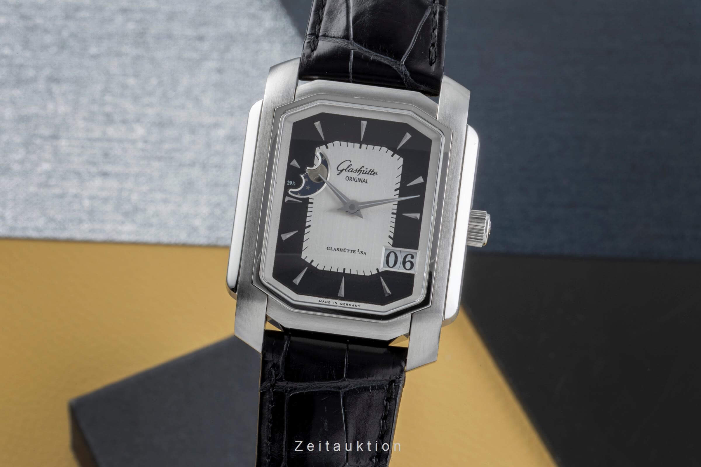 Glashütte acciaio automatismo orologio da uomo 39-43-05-04-04  [2502191]