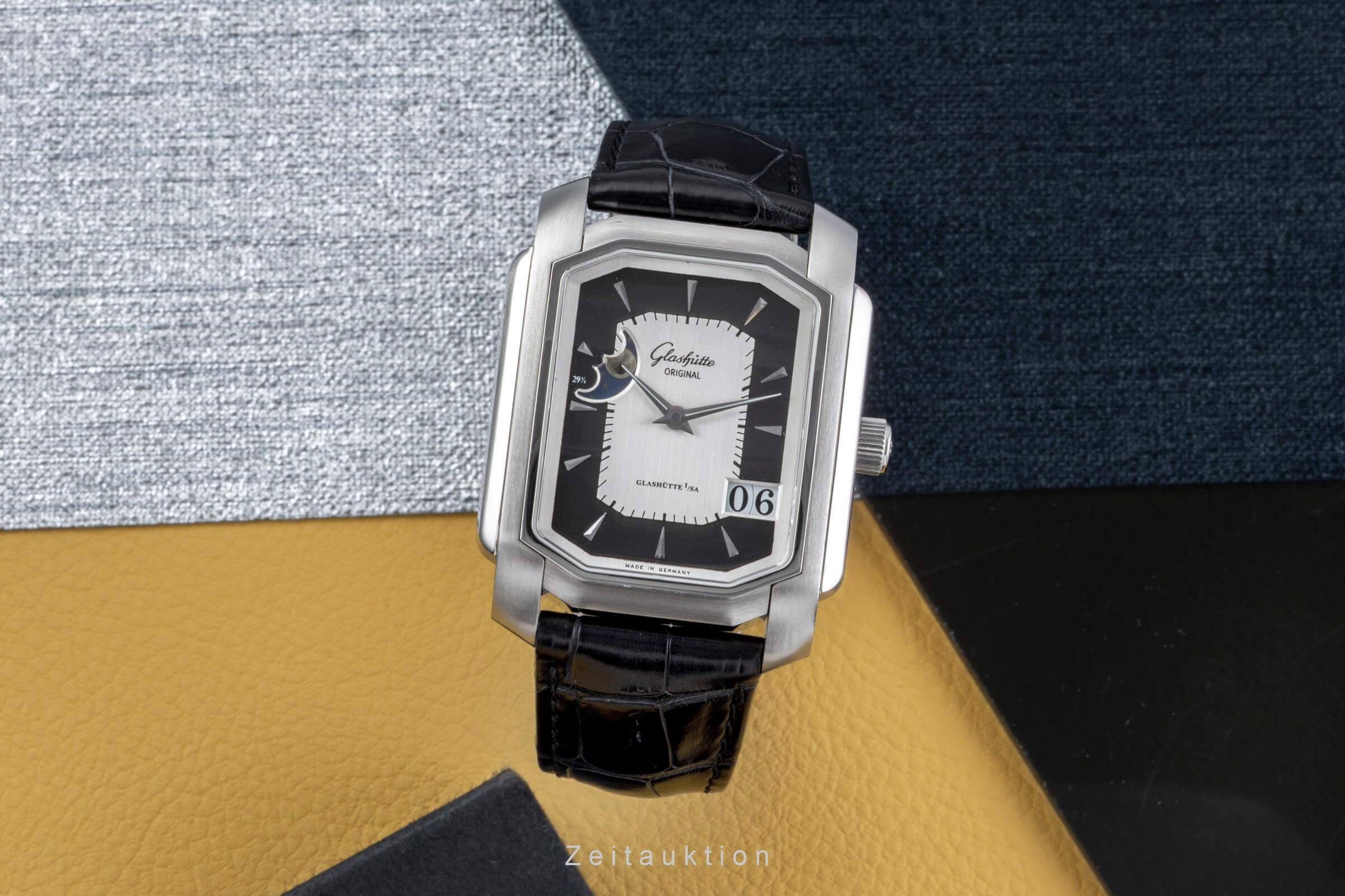 Glashütte acciaio automatismo orologio da uomo 39-43-05-04-04  [2502191]