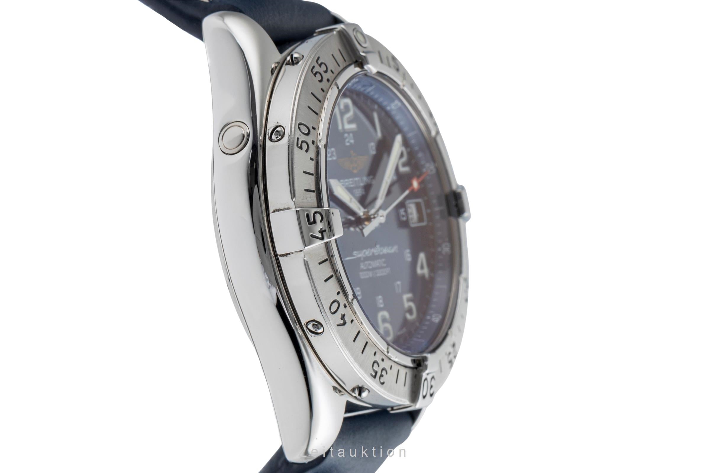 Breitling Superocean Automatik Datum Edelstahl Herrenuhr Ref. A17340  [2502195]