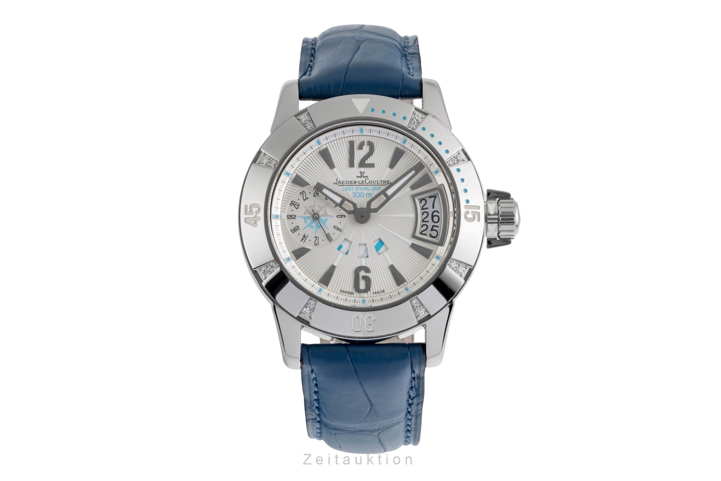 Jaeger LeCoultre Master Compressor acier automatique montre pour hommes Q1898720  156.8.61  [2502196]