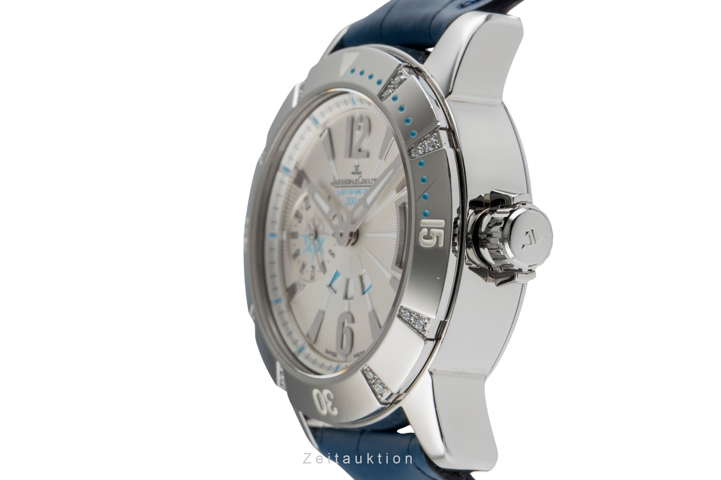 Jaeger LeCoultre Master Compressor acier automatique montre pour hommes Q1898720  156.8.61  [2502196]