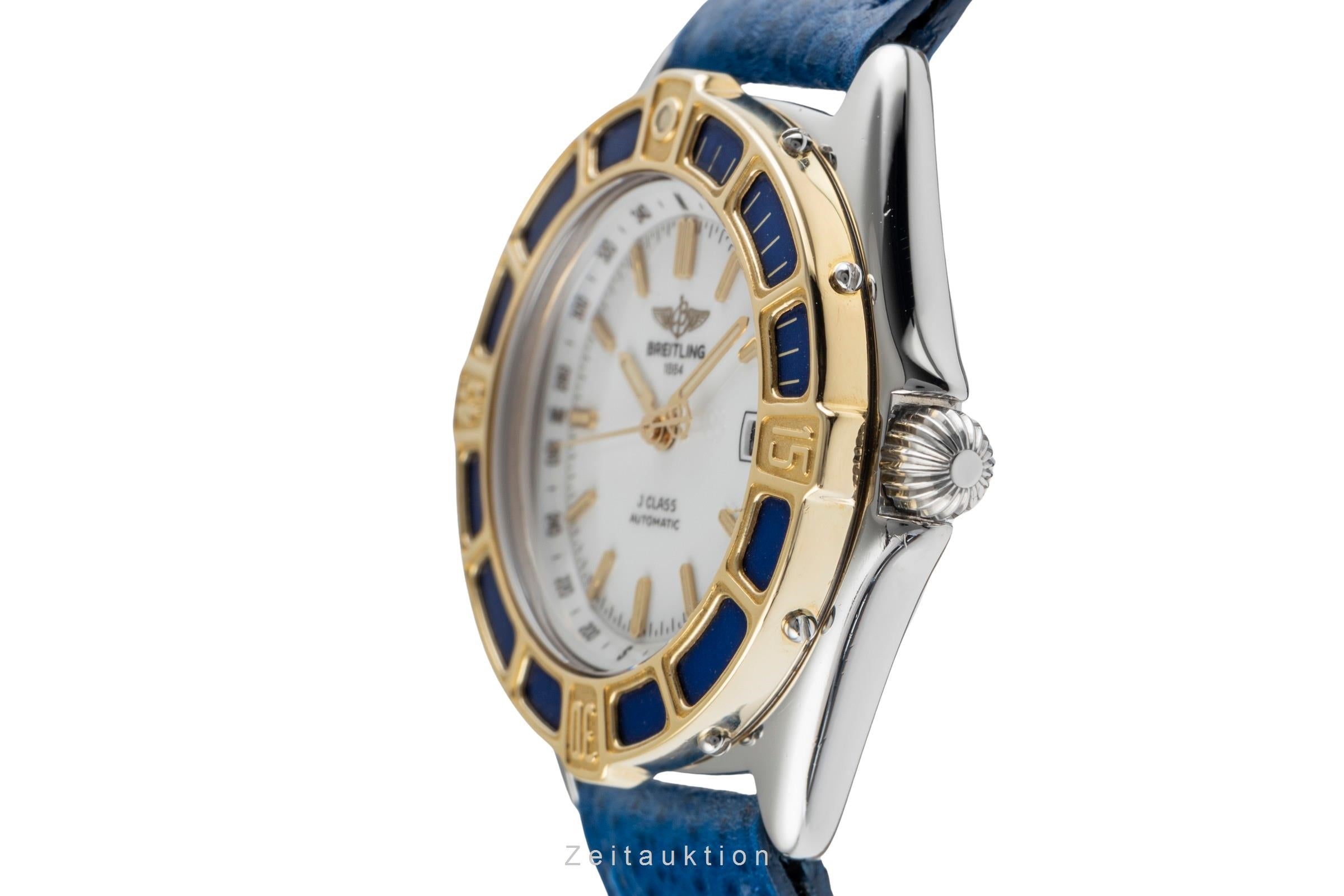 Breitling J-Class Stahl / Gold Automatik Damenuhr Ref. D31063 Klassiker  [2502197]
