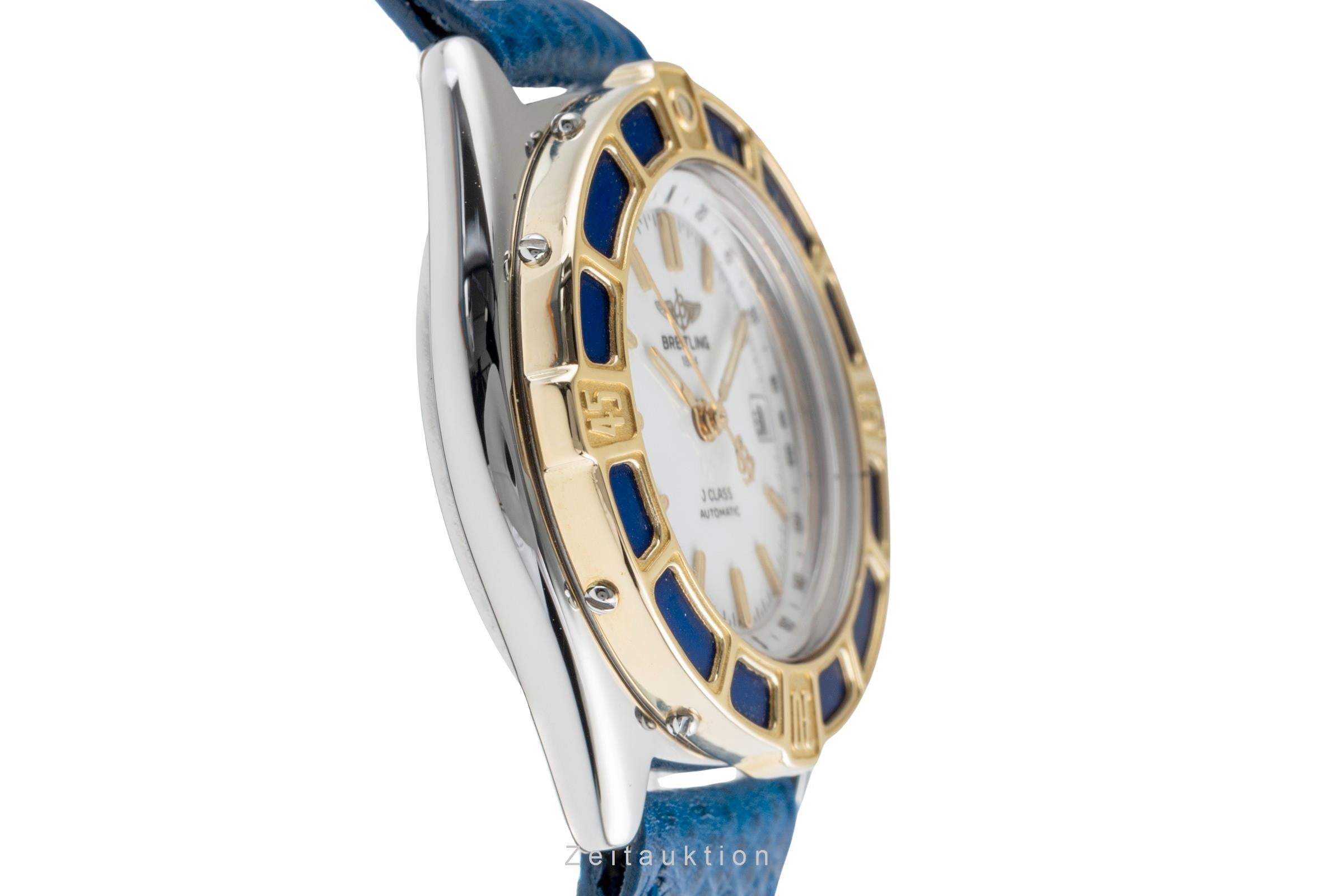 Breitling J-Class Stahl / Gold Automatik Damenuhr Ref. D31063 Klassiker  [2502197]