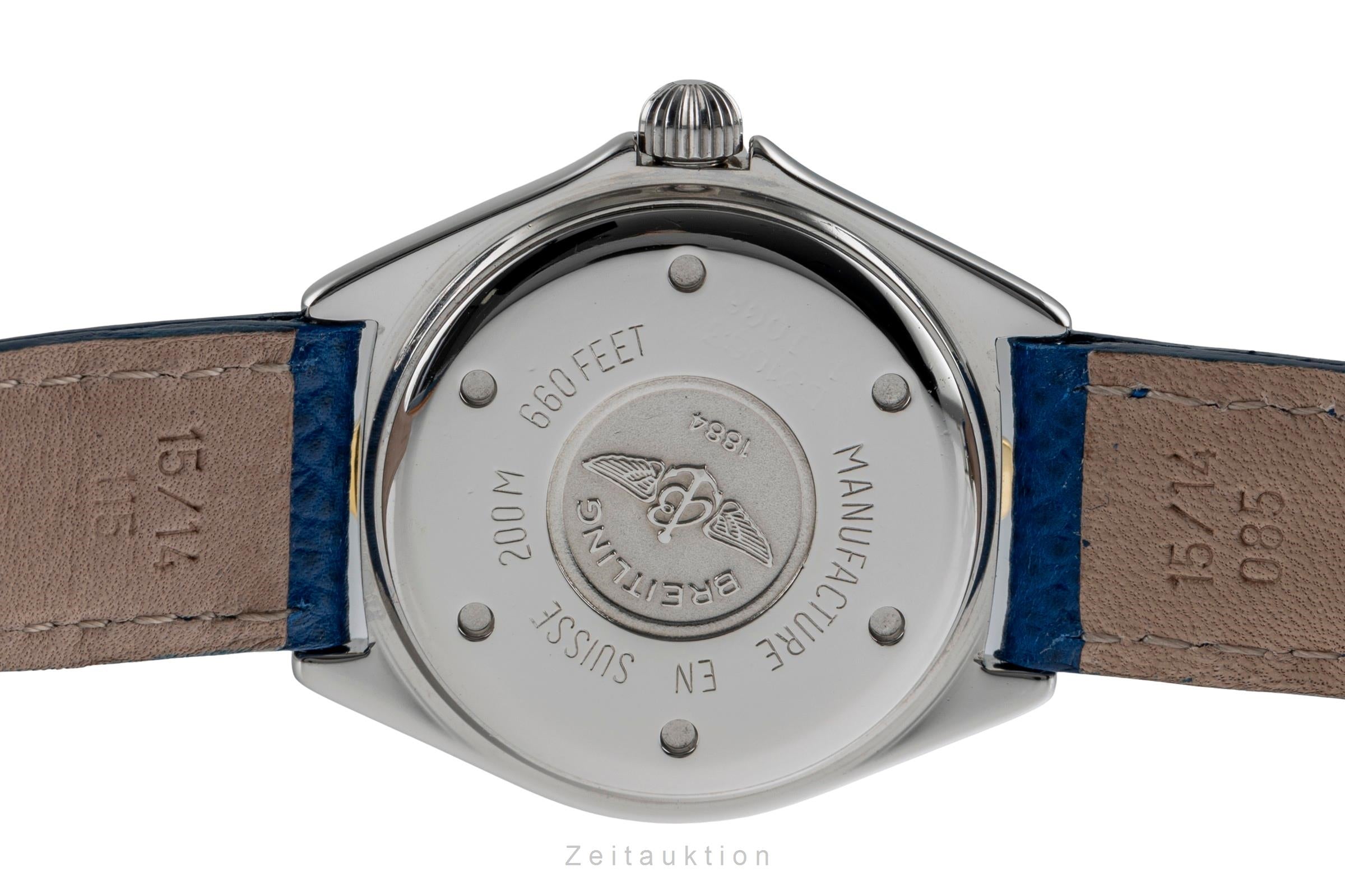 Breitling J-Class Stahl / Gold Automatik Damenuhr Ref. D31063 Klassiker  [2502197]