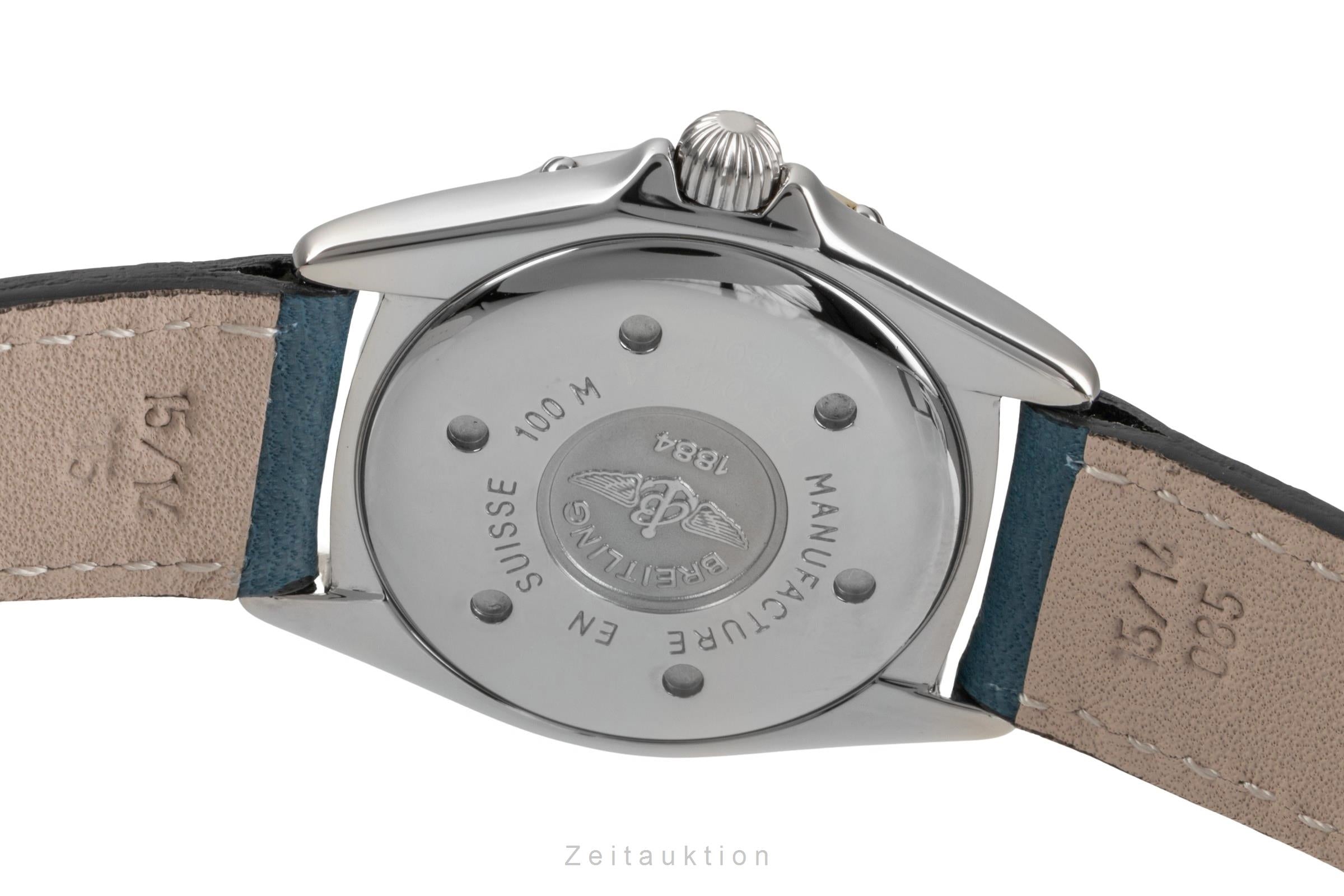 Breitling Callistino Lady Stahl / Gold Datum Damenuhr Ref. D52045 Klassiker [2502198]