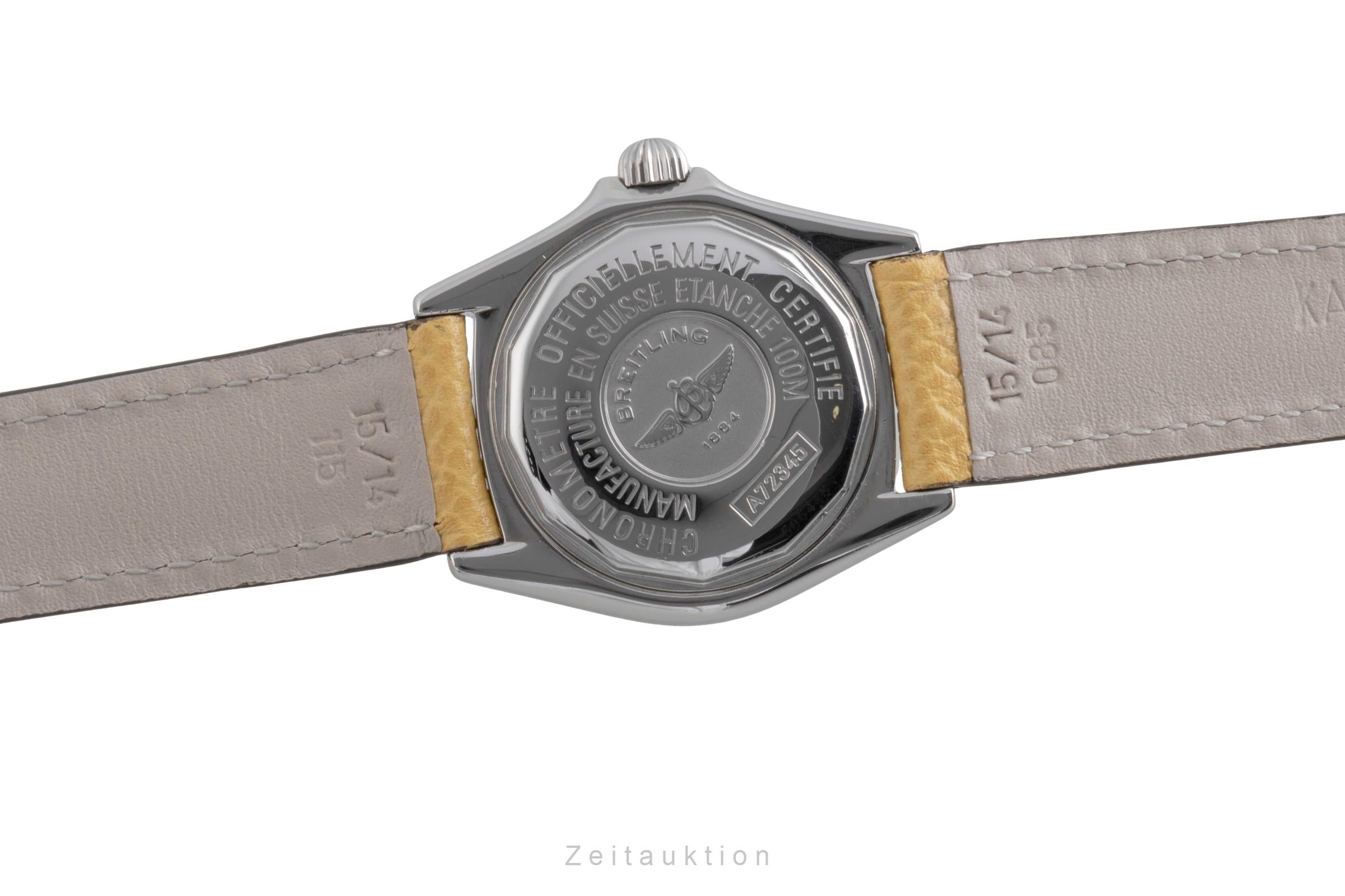 Breitling Callistino acero cuarzo reloj para damas  A72345  [2502200]