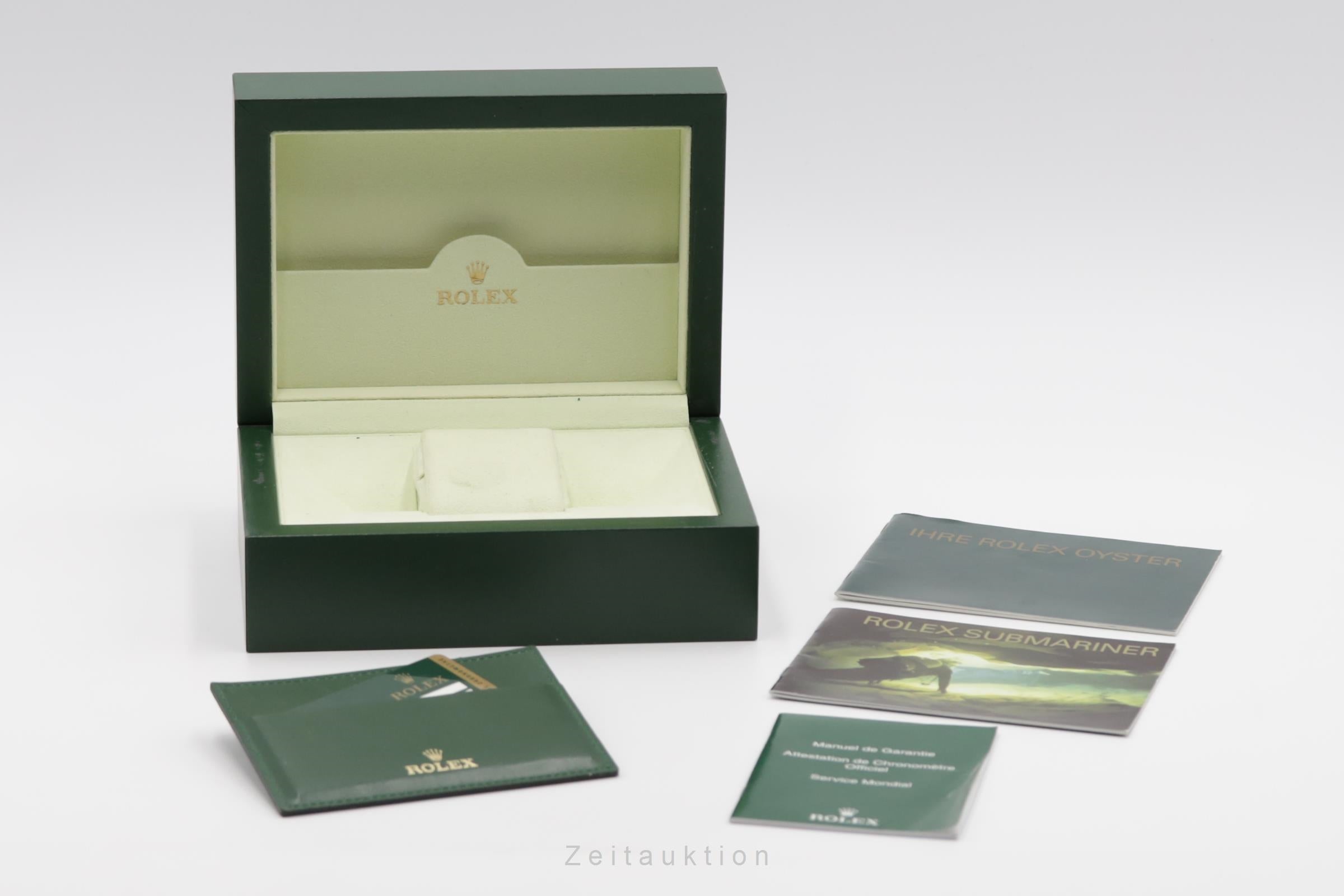 Rolex Submariner Date Kermit Automatik Stahl Herrenuhr Ref. 16610LV B&P 2009  [2502202]