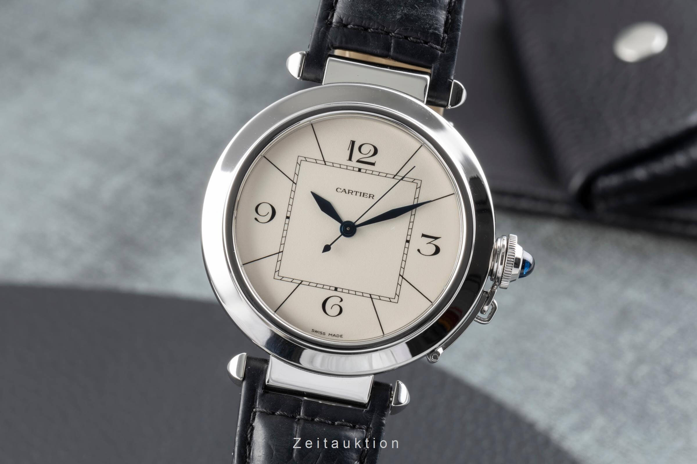 Cartier Pasha acero automático reloj para caballeros W3107255  [2502203]