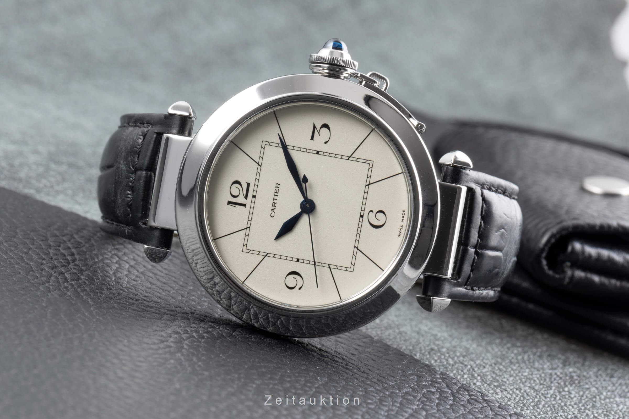 Cartier Pasha acero automático reloj para caballeros W3107255  [2502203]