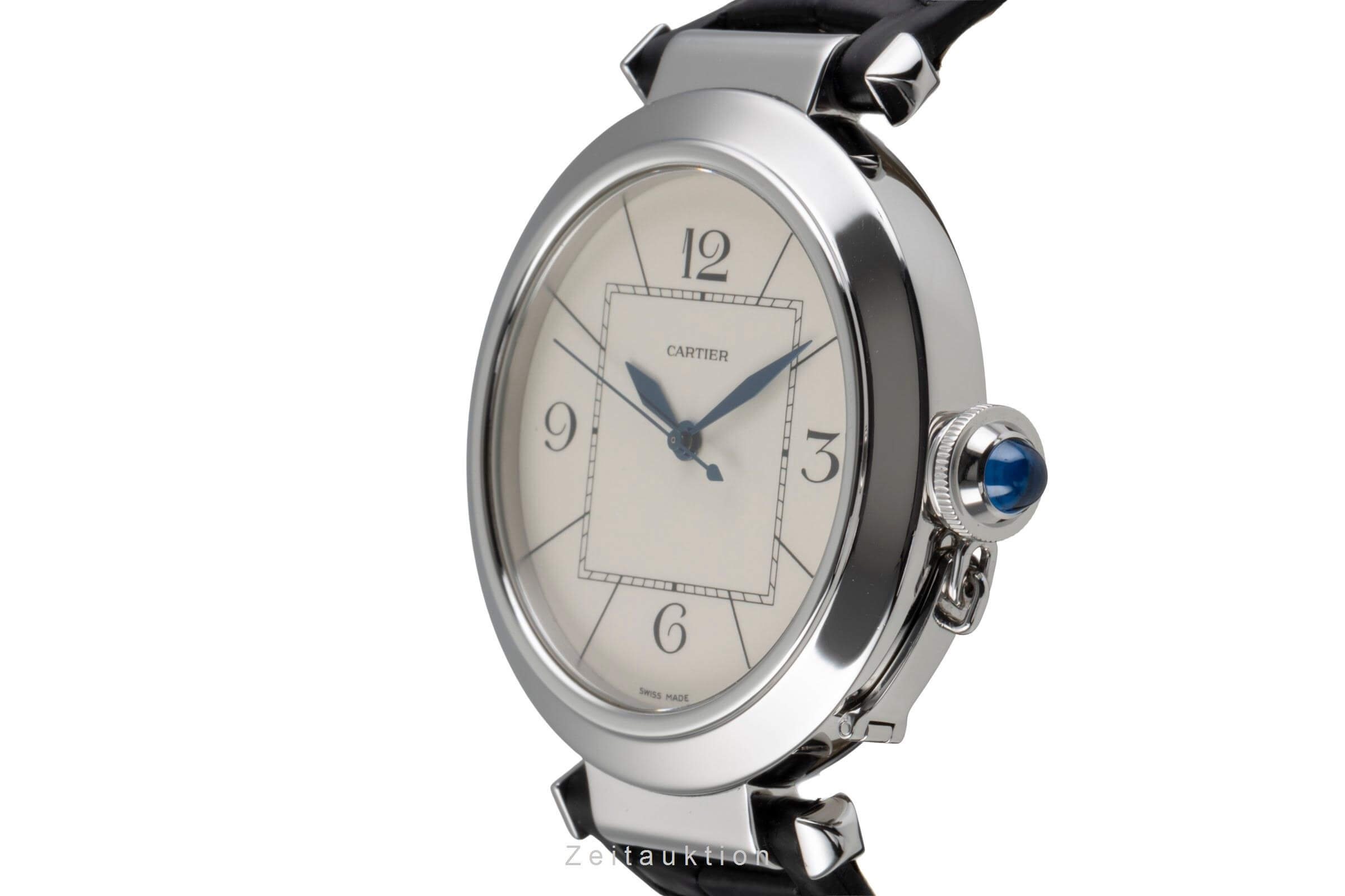 Cartier Pasha acero automático reloj para caballeros W3107255  [2502203]