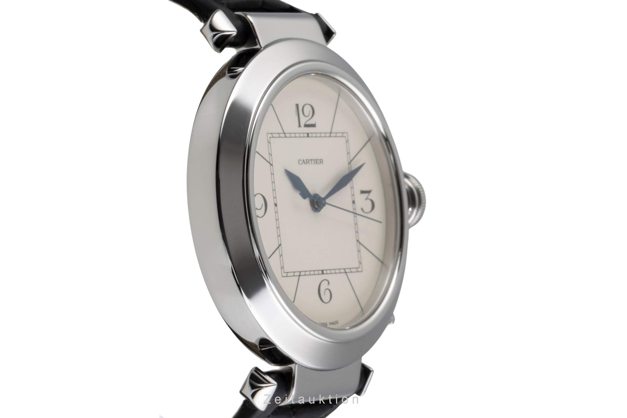 Cartier Pasha acero automático reloj para caballeros W3107255  [2502203]