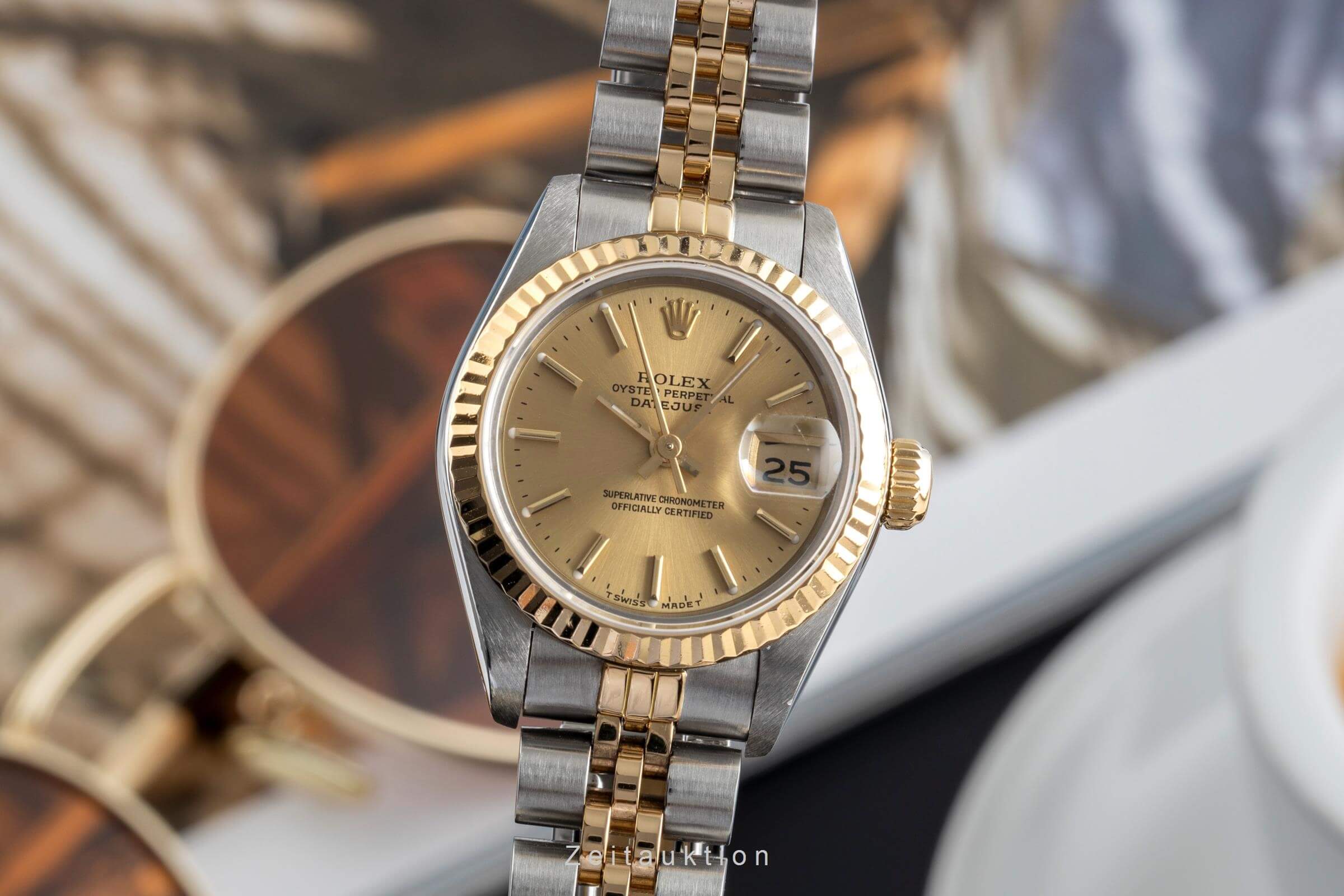 Rolex Lady Datejust acier / or  automatique montre pour femmes 69173  [2502204]