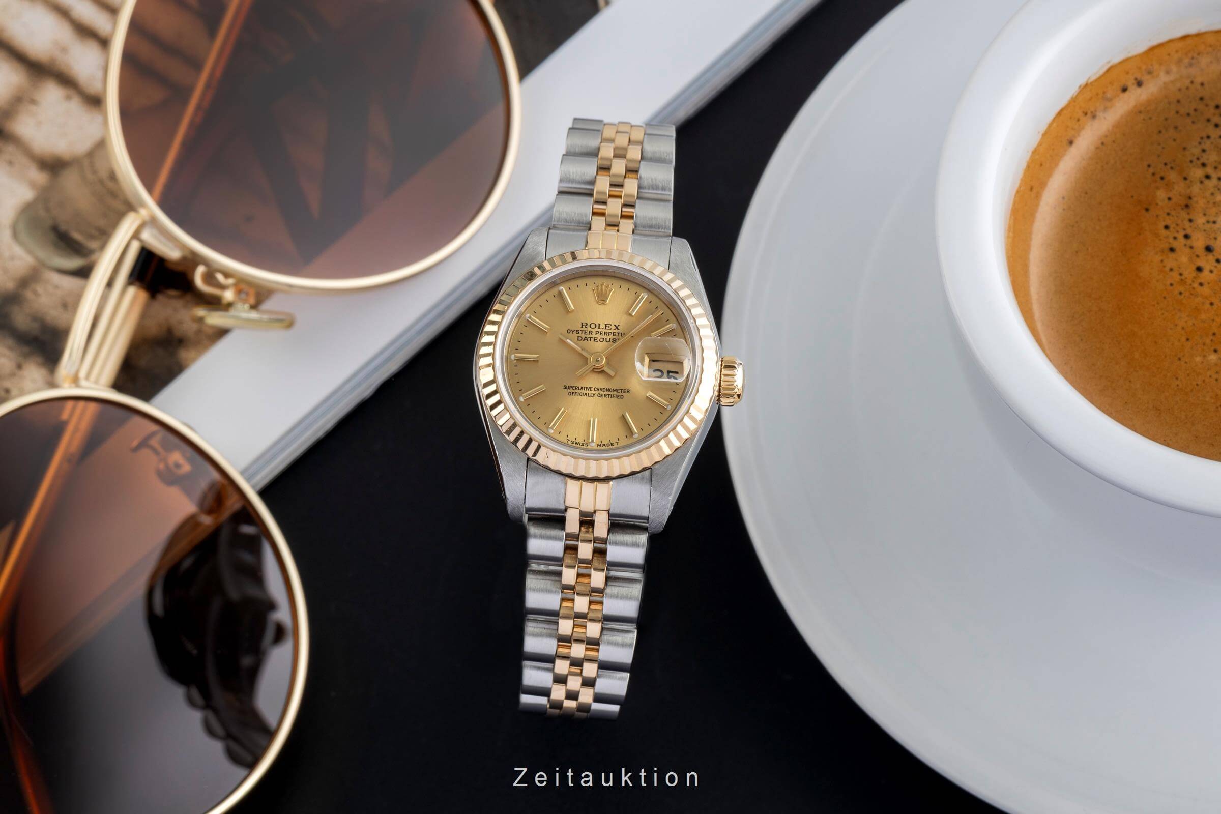 Rolex Lady Datejust acier / or  automatique montre pour femmes 69173  [2502204]