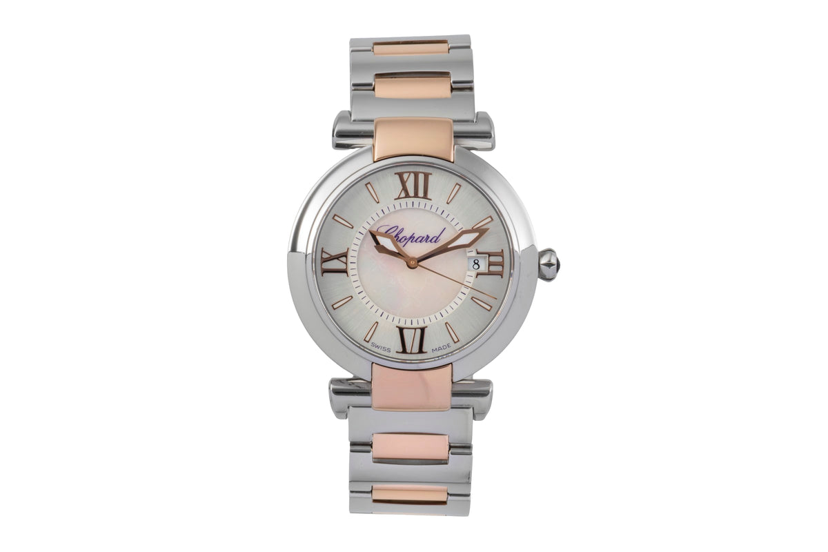 Chopard Imperiale steel / gold quartz women's watch 8532  [2502206]