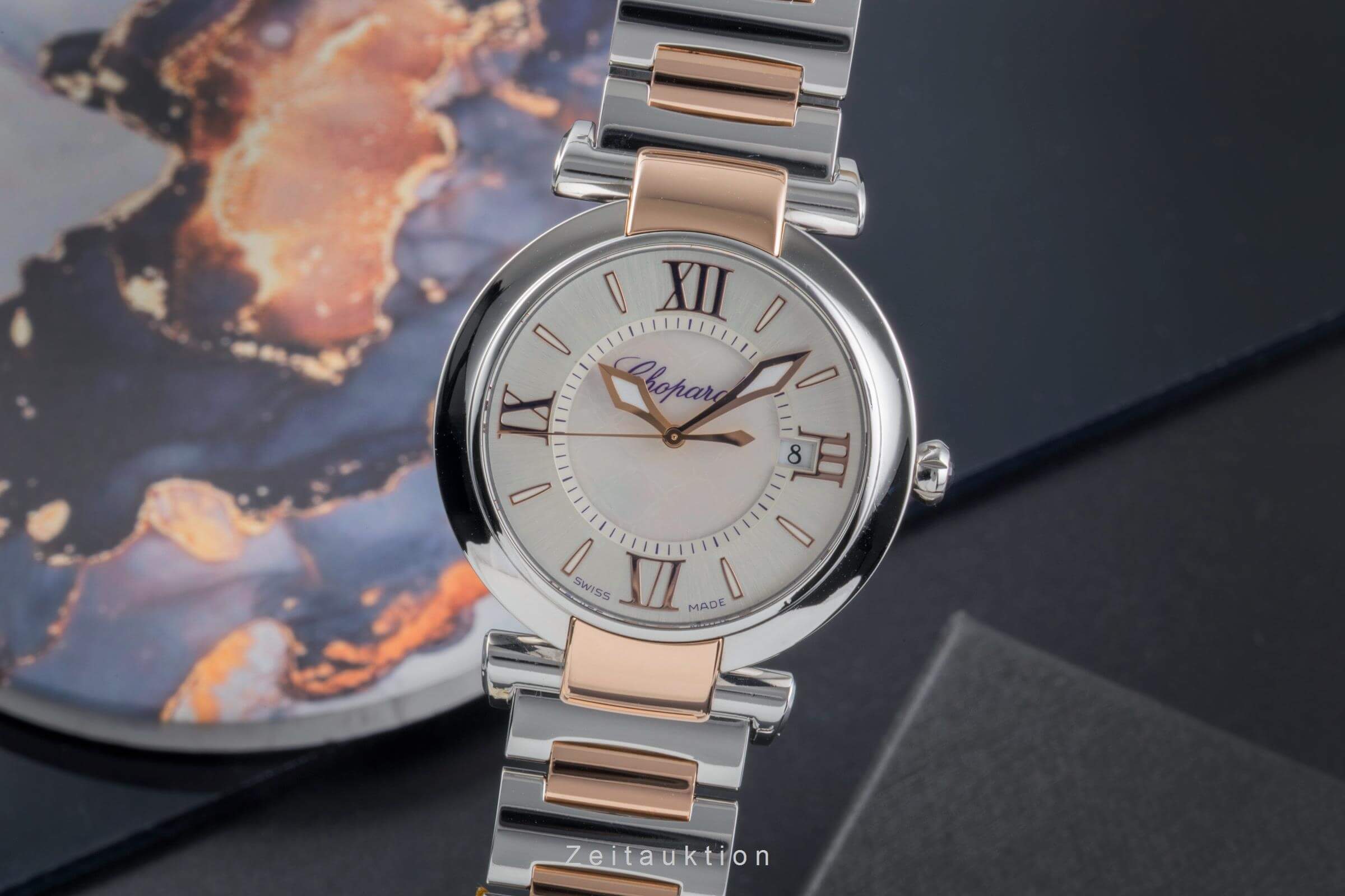 Chopard Imperiale acciaio / oro quarzo orologio da donna 8532  [2502206]