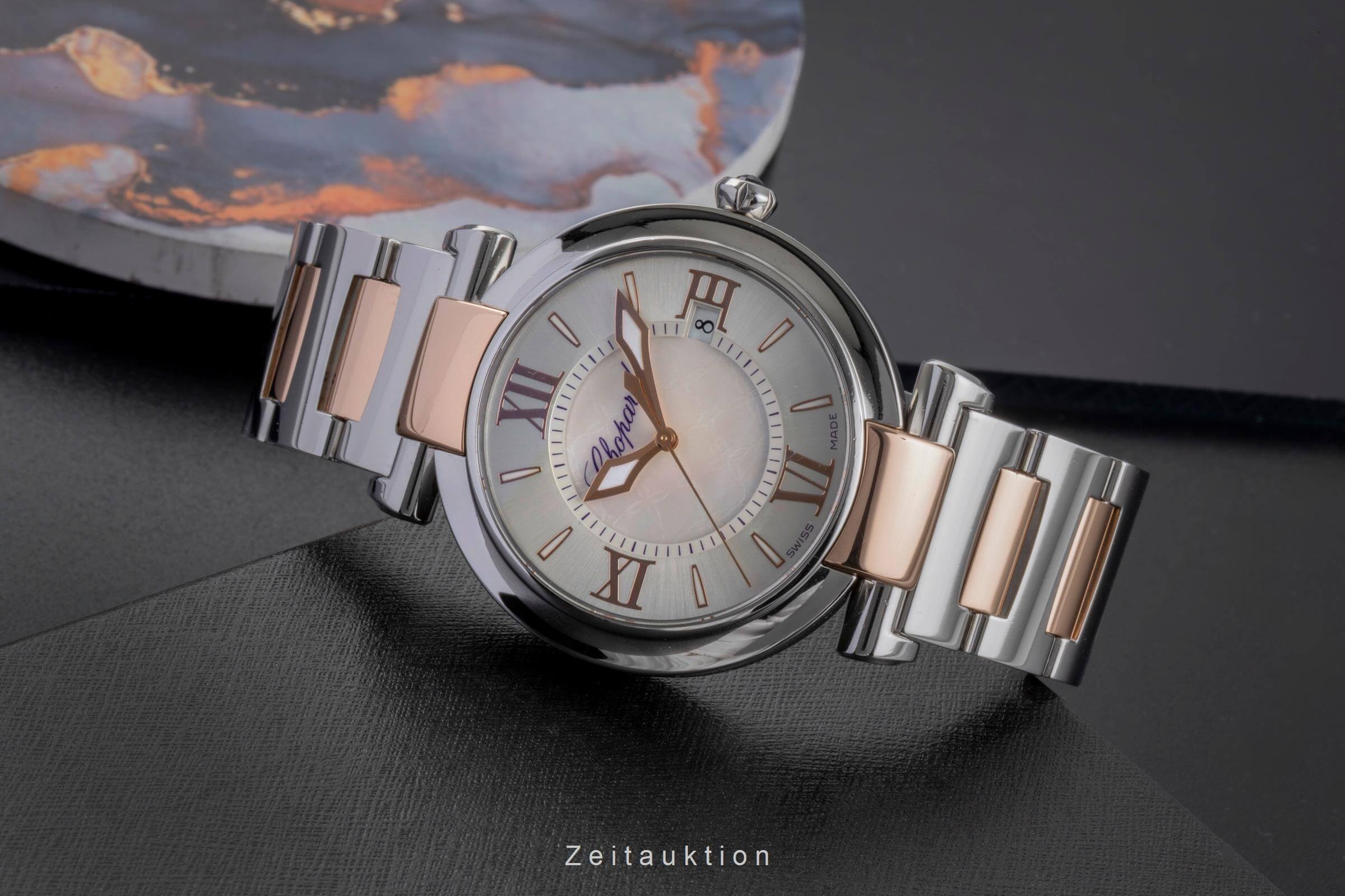 Chopard Imperiale acciaio / oro quarzo orologio da donna 8532  [2502206]