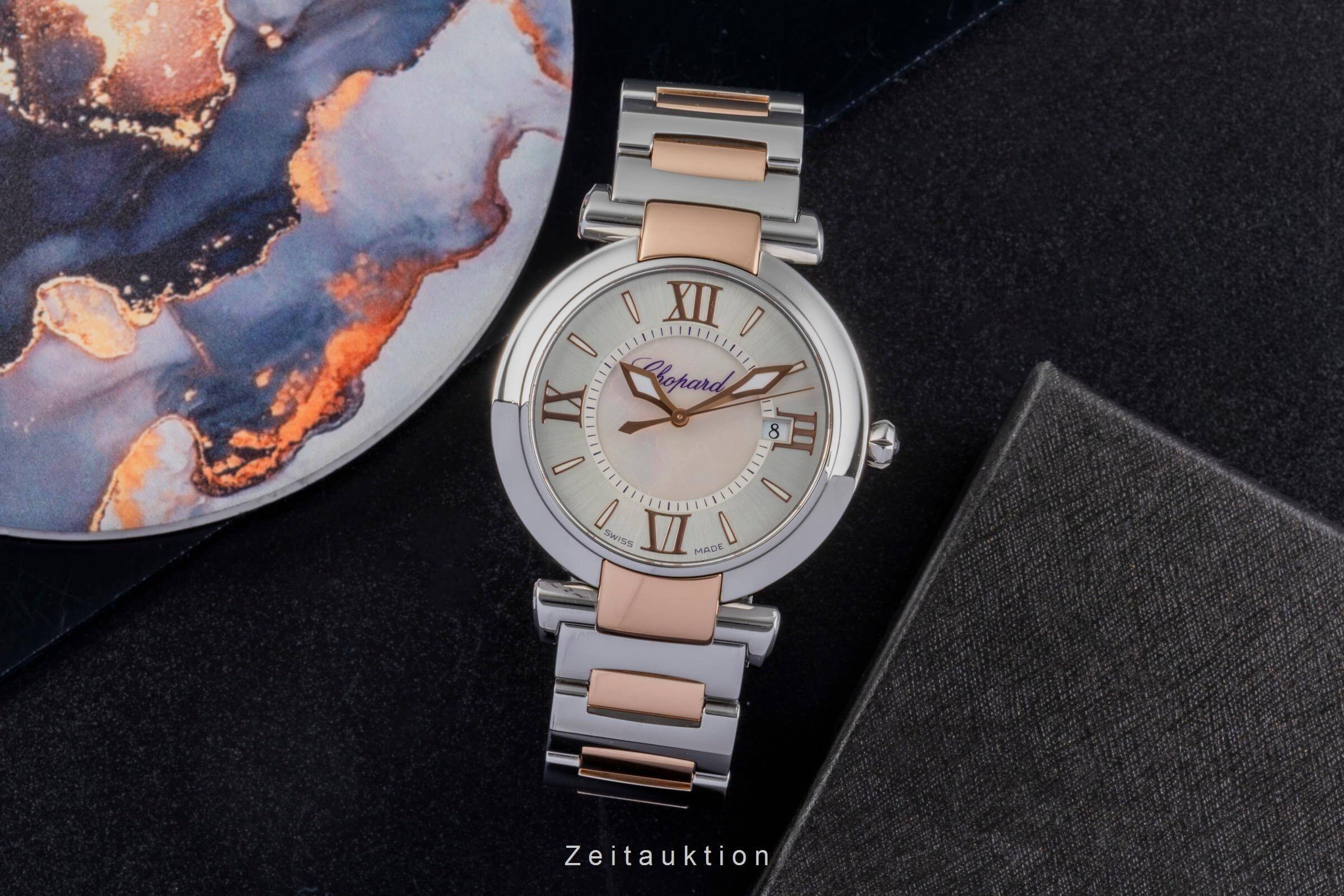 Chopard Imperiale acciaio / oro quarzo orologio da donna 8532  [2502206]