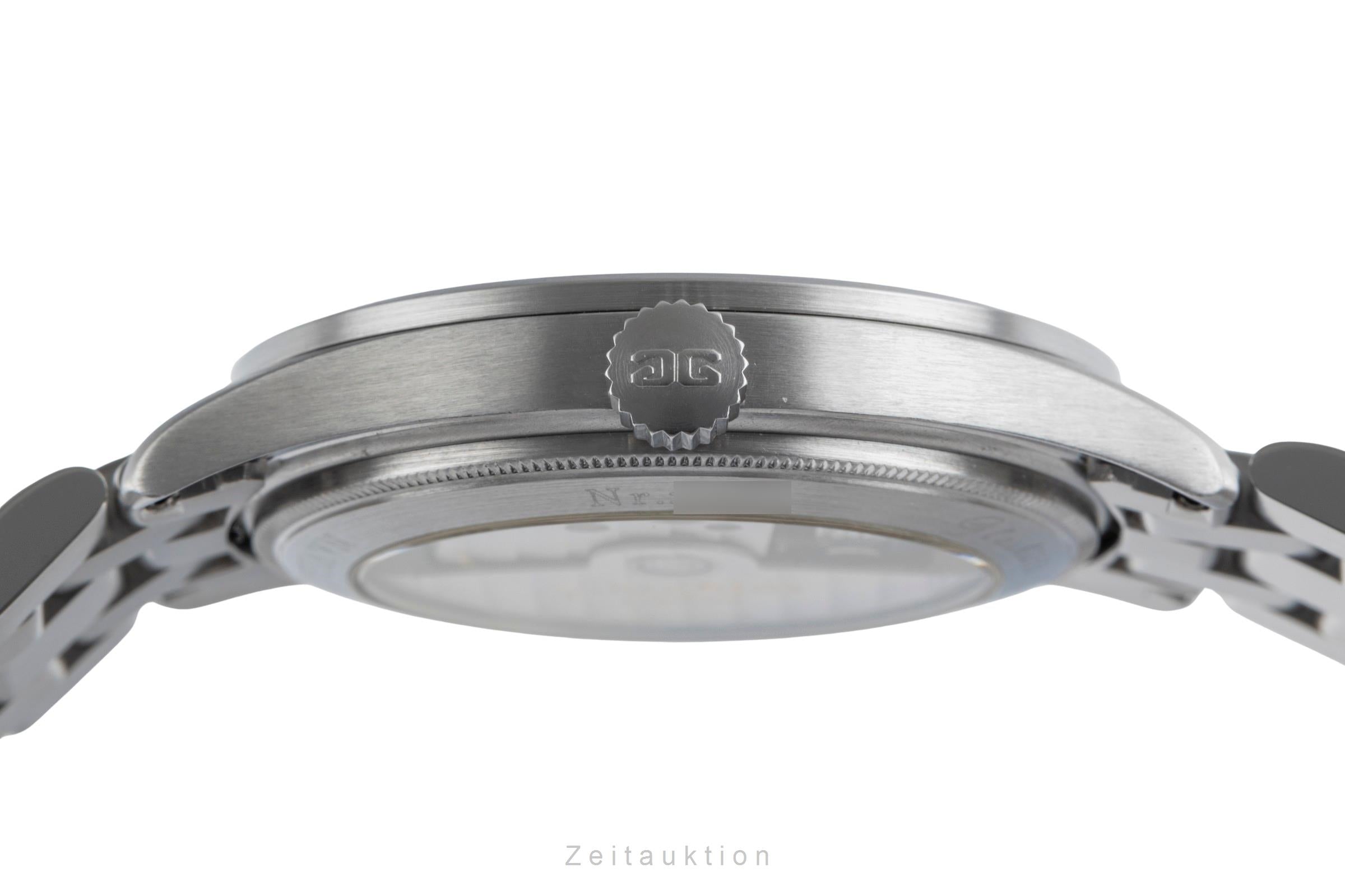 Glashütte Navigator acier automatique montre pour hommes 1-10-33-07-04  [2502209]