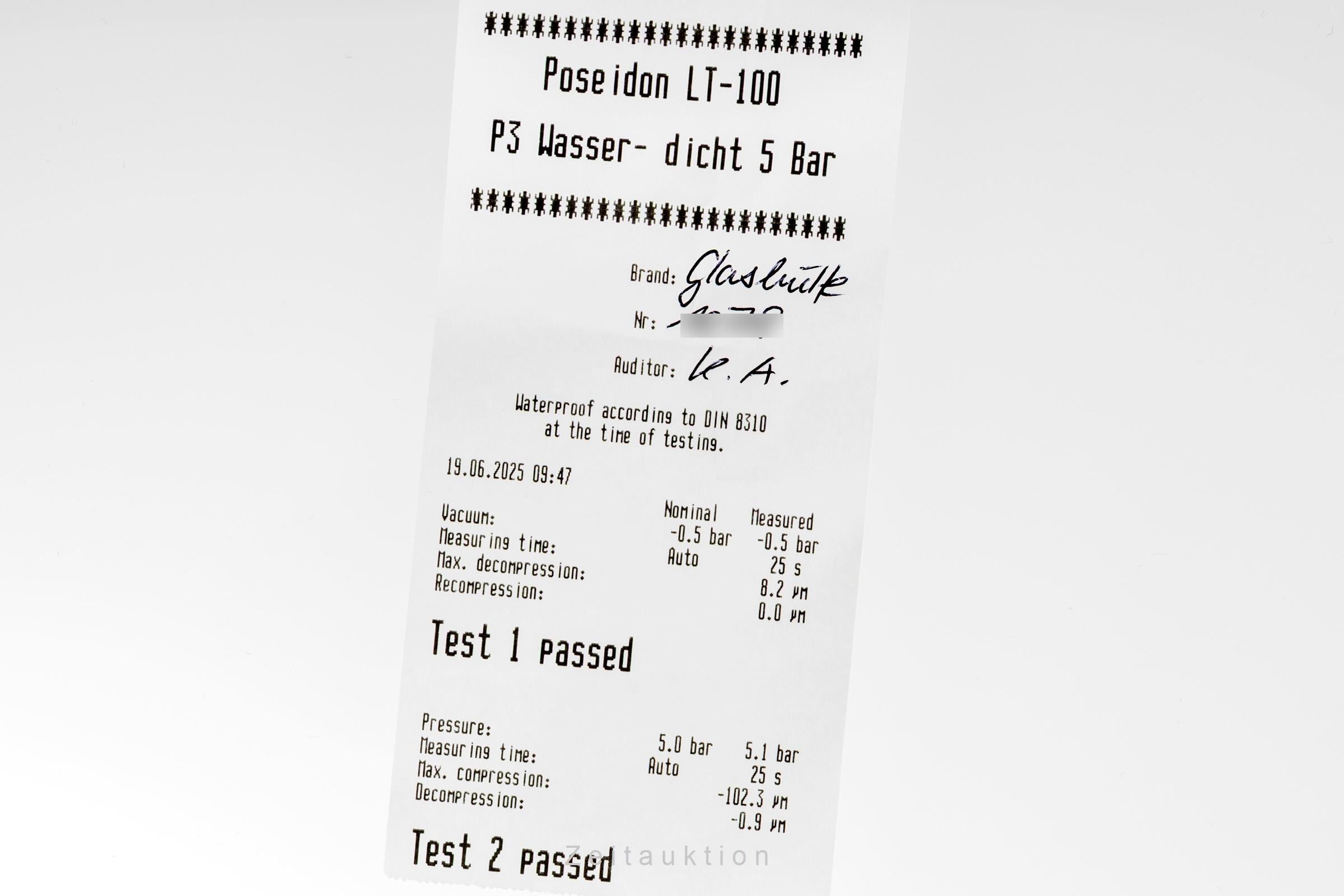 Glashütte Senator cronografo acciaio automatismo orologio da uomo 39-32-11-13-04  [2502210]