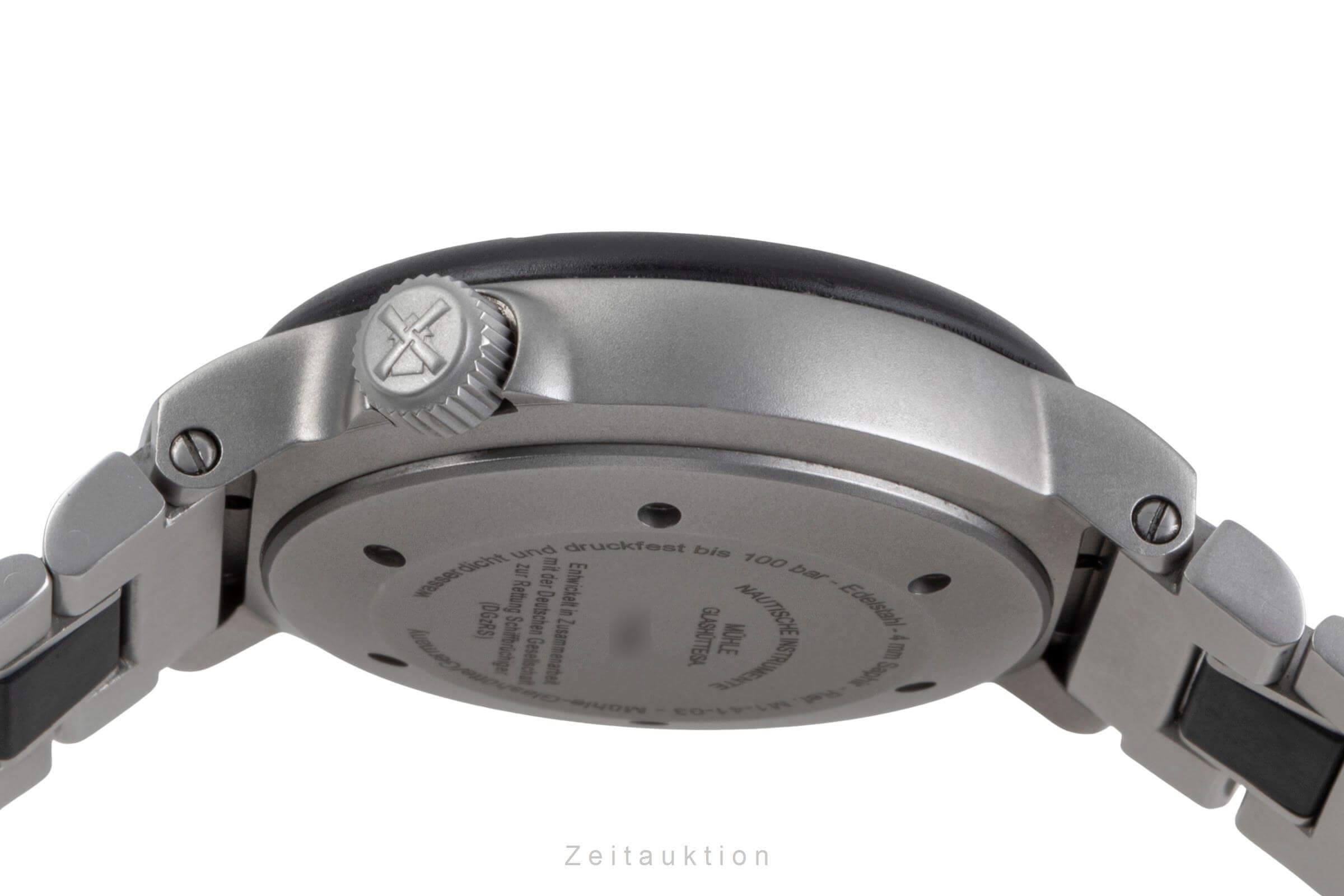 Mühle Rescue Timer acero automático reloj para caballeros M1-41-03-MB LP: 2250EUR  [2502211]