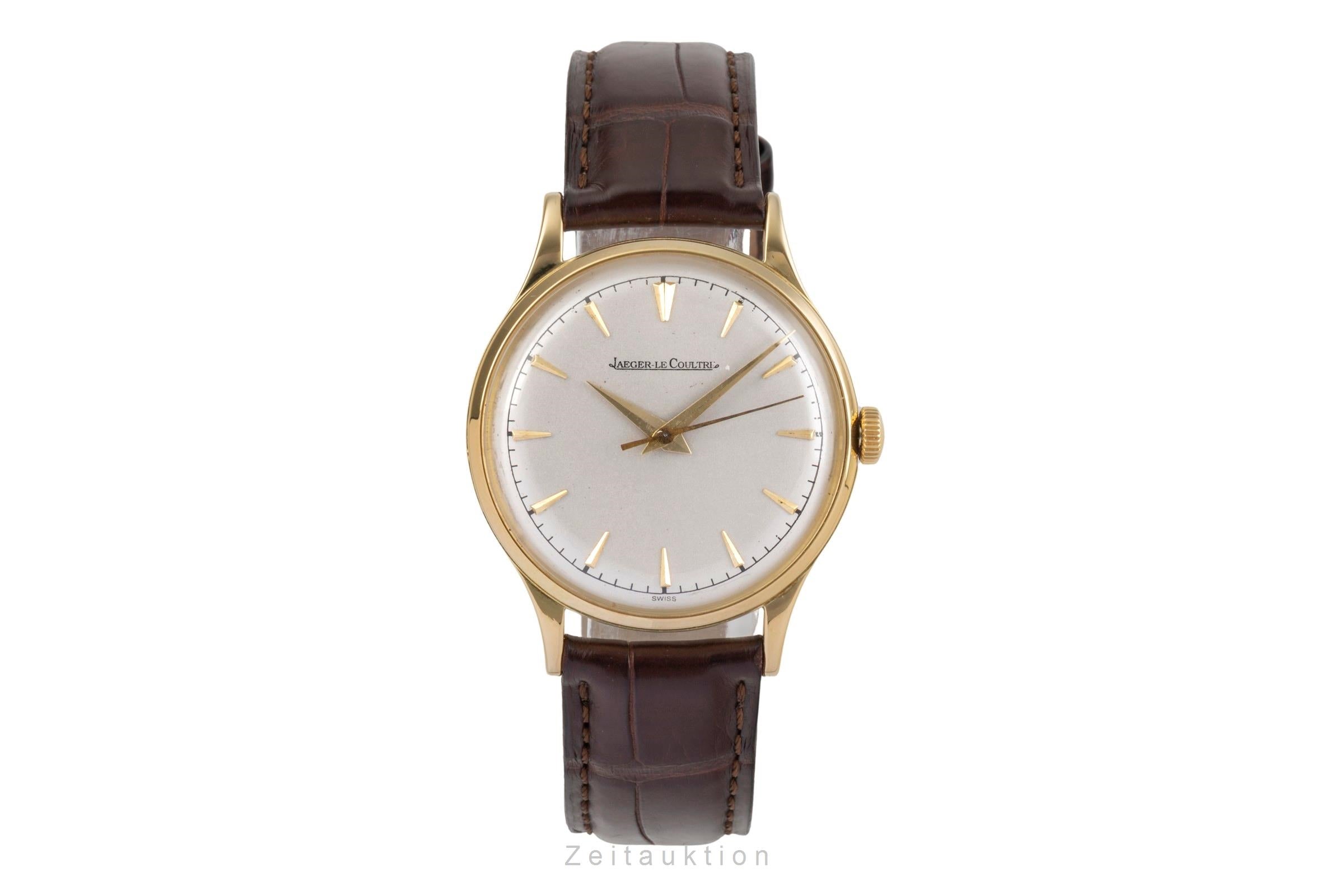 Jaeger LeCoultre 18 ct gold manual winding men's watch Vintage  [2502213]