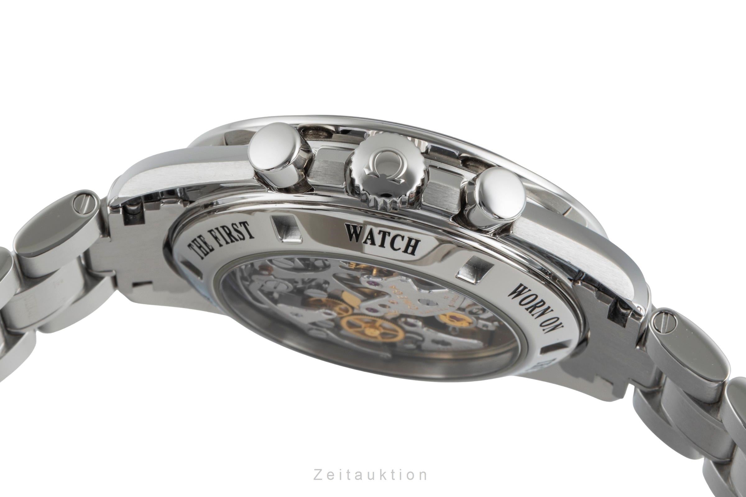 Omega Speedmaster Moonwatch chronographe acier à remontage manuel montre pour hommes 311.30.42.30.01.006 LP: 8700EUR  [2502215]