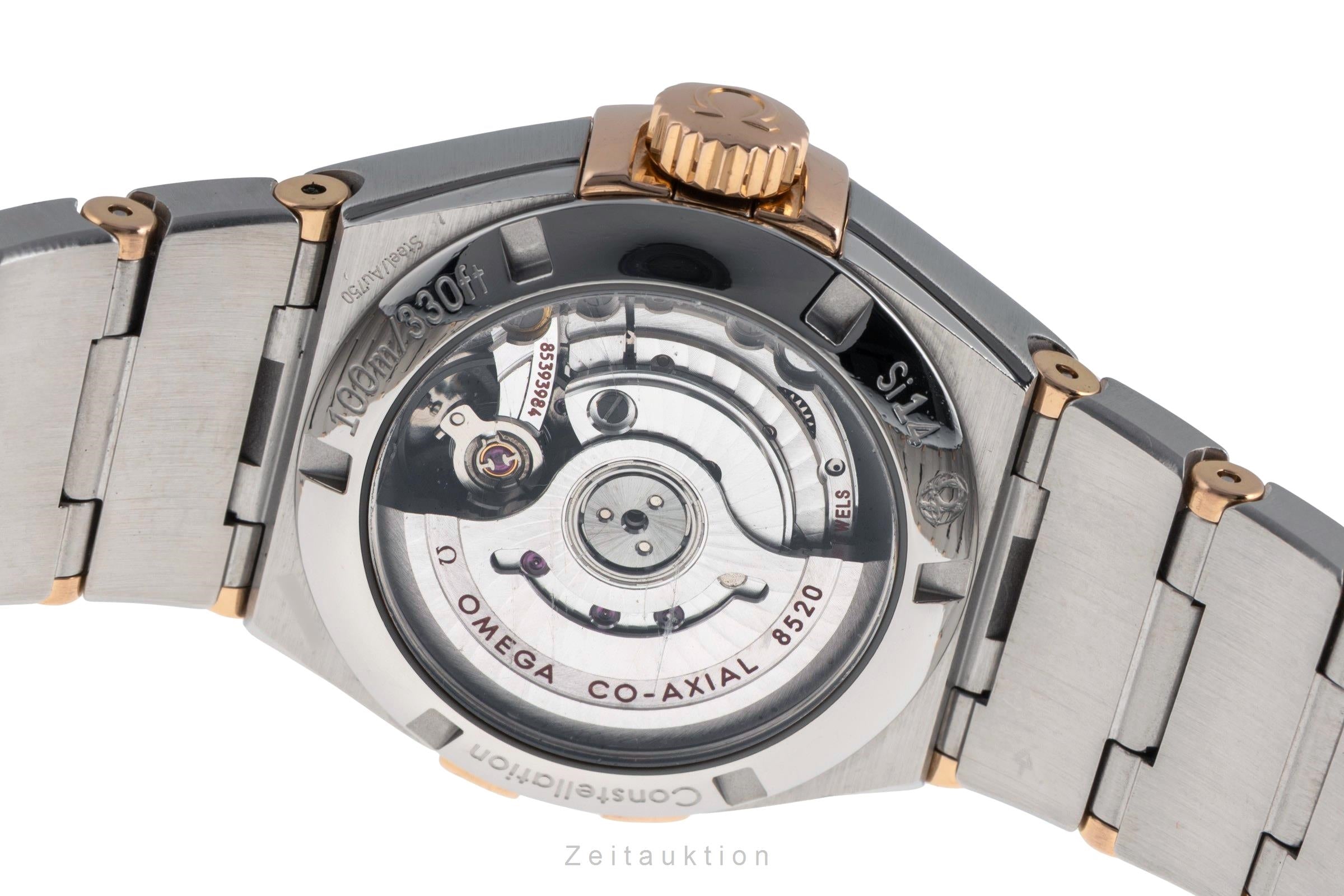 Omega Constellation steel / gold automatic women's watch 123.25.27.20.55.004  [2502219]