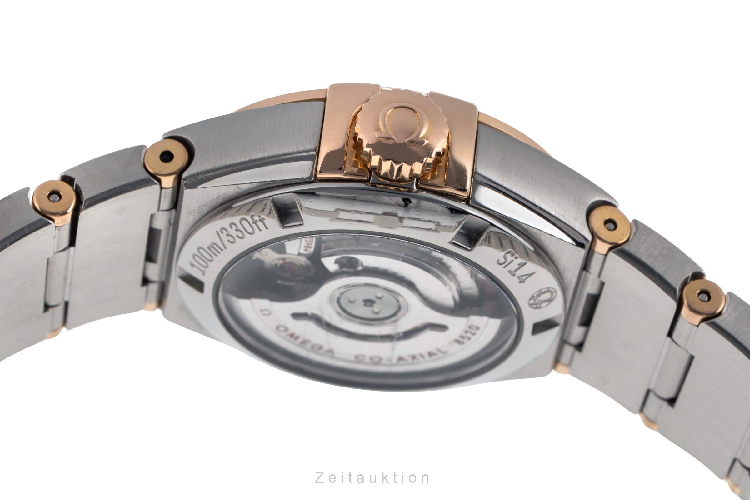 Omega Constellation steel / gold automatic women's watch 123.25.27.20.55.004  [2502219]