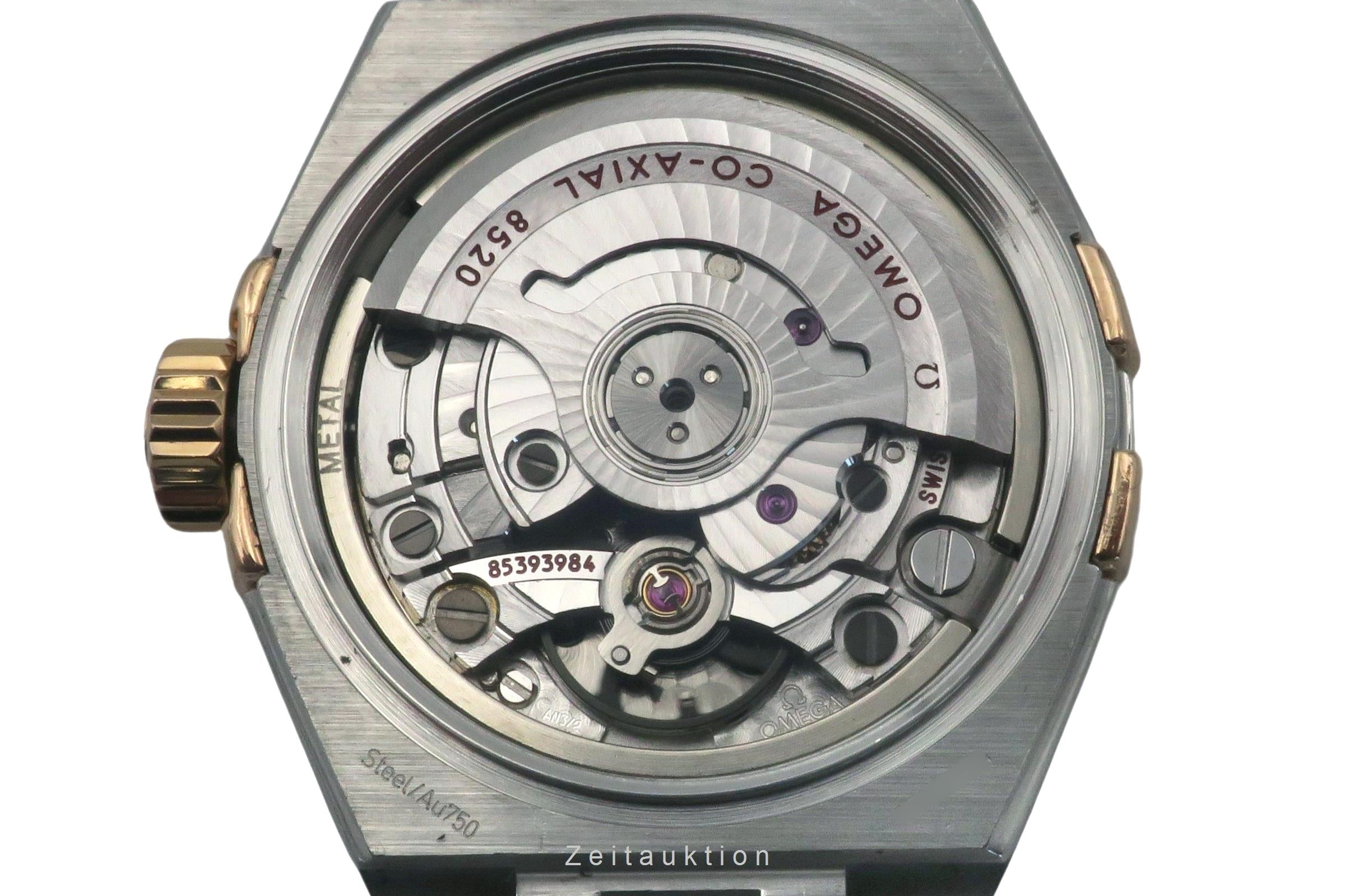 Omega Constellation steel / gold automatic women's watch 123.25.27.20.55.004  [2502219]