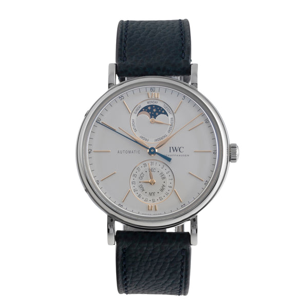 IWC Portofino acero automático reloj para caballeros IW359001 LP: 11200EUR  [2502222]