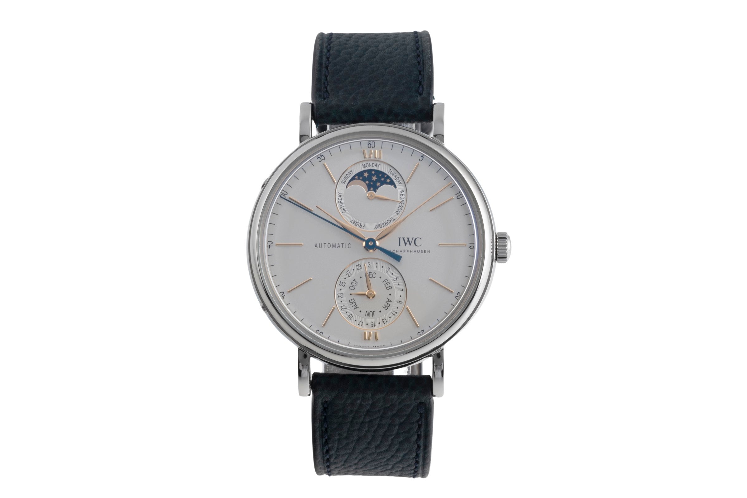 IWC Portofino acciaio automatismo orologio da uomo IW359001 LP: 11200EUR  [2502222]