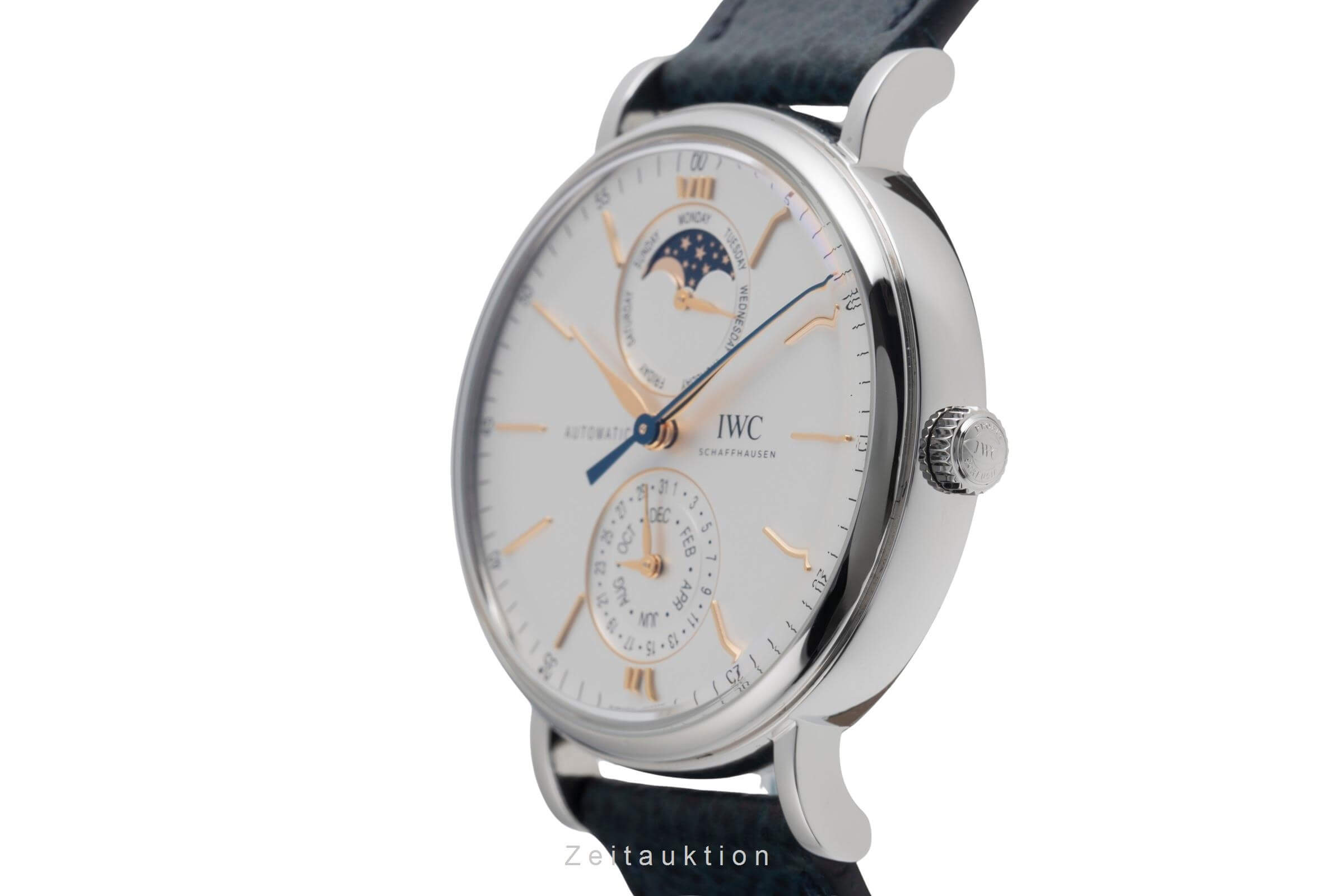 IWC Portofino acero automático reloj para caballeros IW359001 LP: 11200EUR  [2502222]