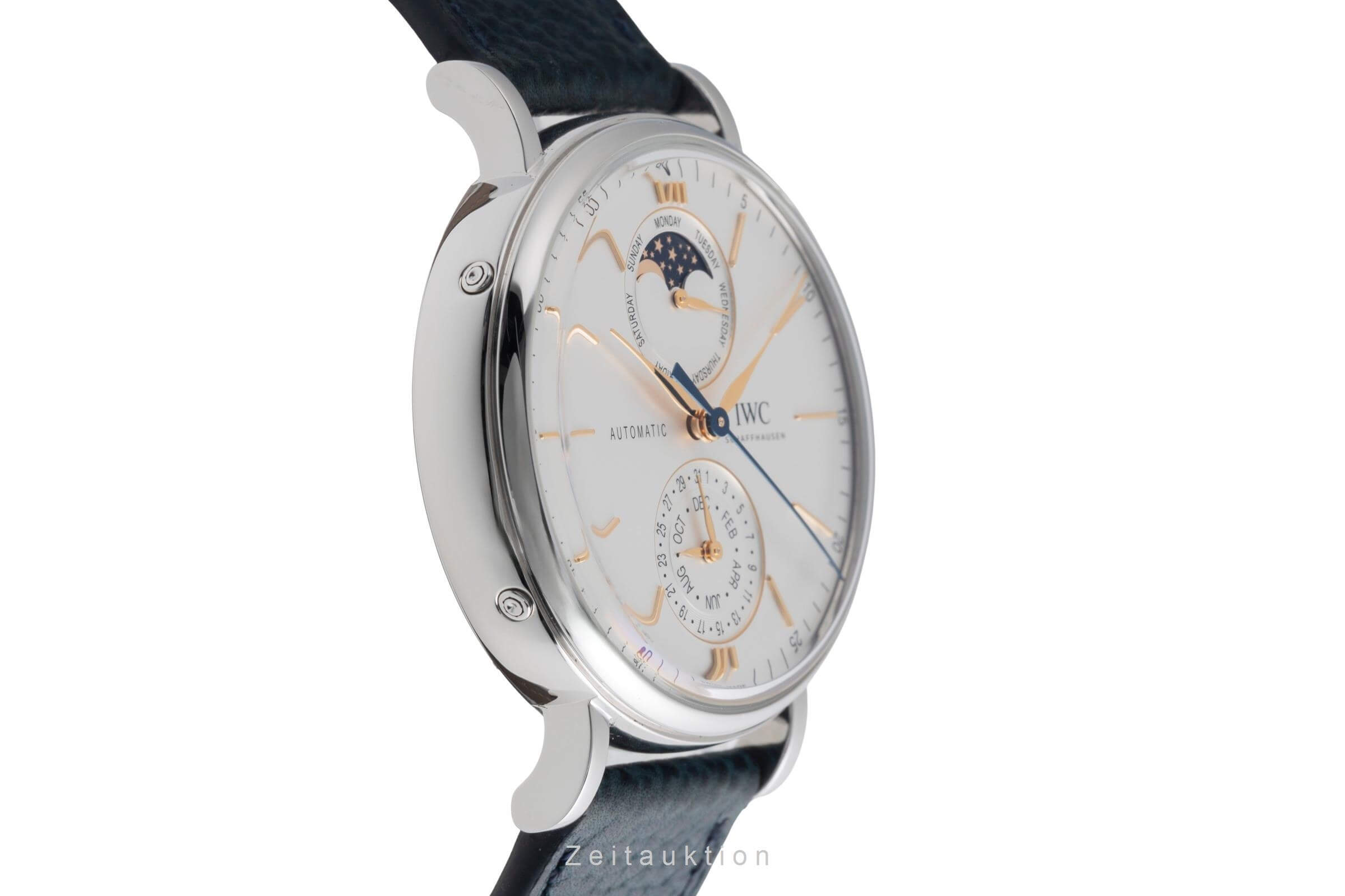IWC Portofino acero automático reloj para caballeros IW359001 LP: 11200EUR  [2502222]