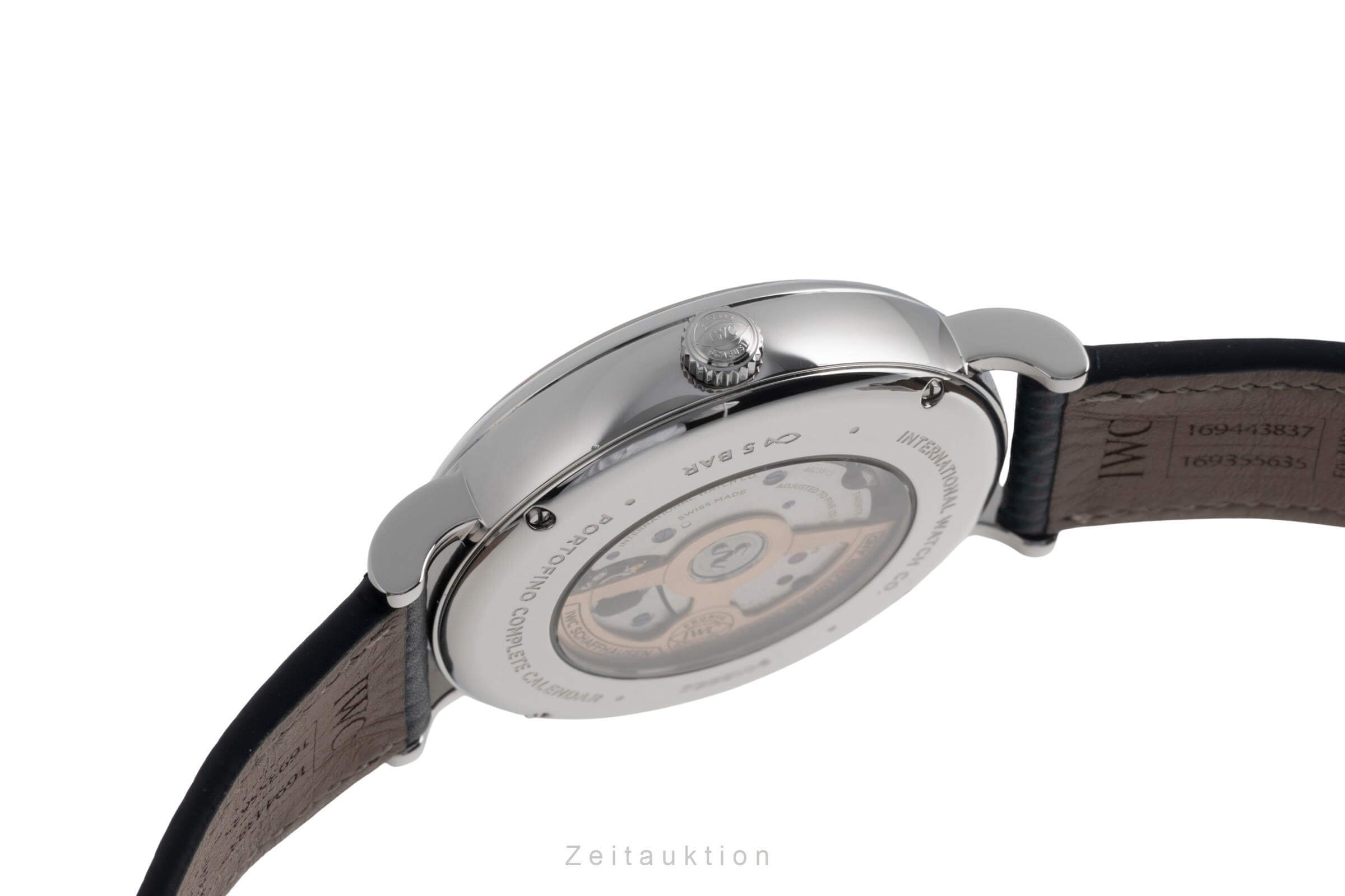 IWC Portofino acero automático reloj para caballeros IW359001 LP: 11200EUR  [2502222]