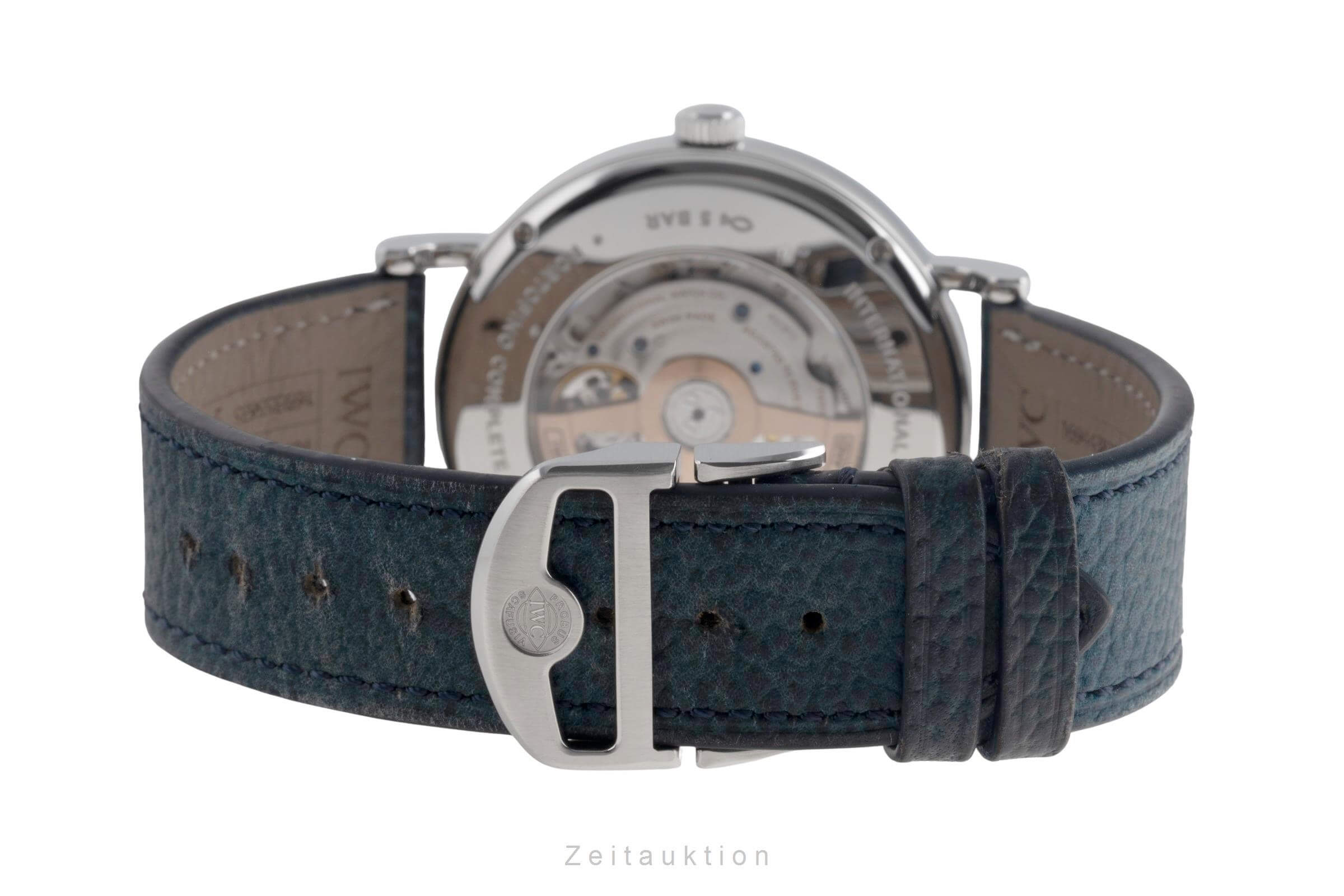 IWC Portofino acero automático reloj para caballeros IW359001 LP: 11200EUR  [2502222]