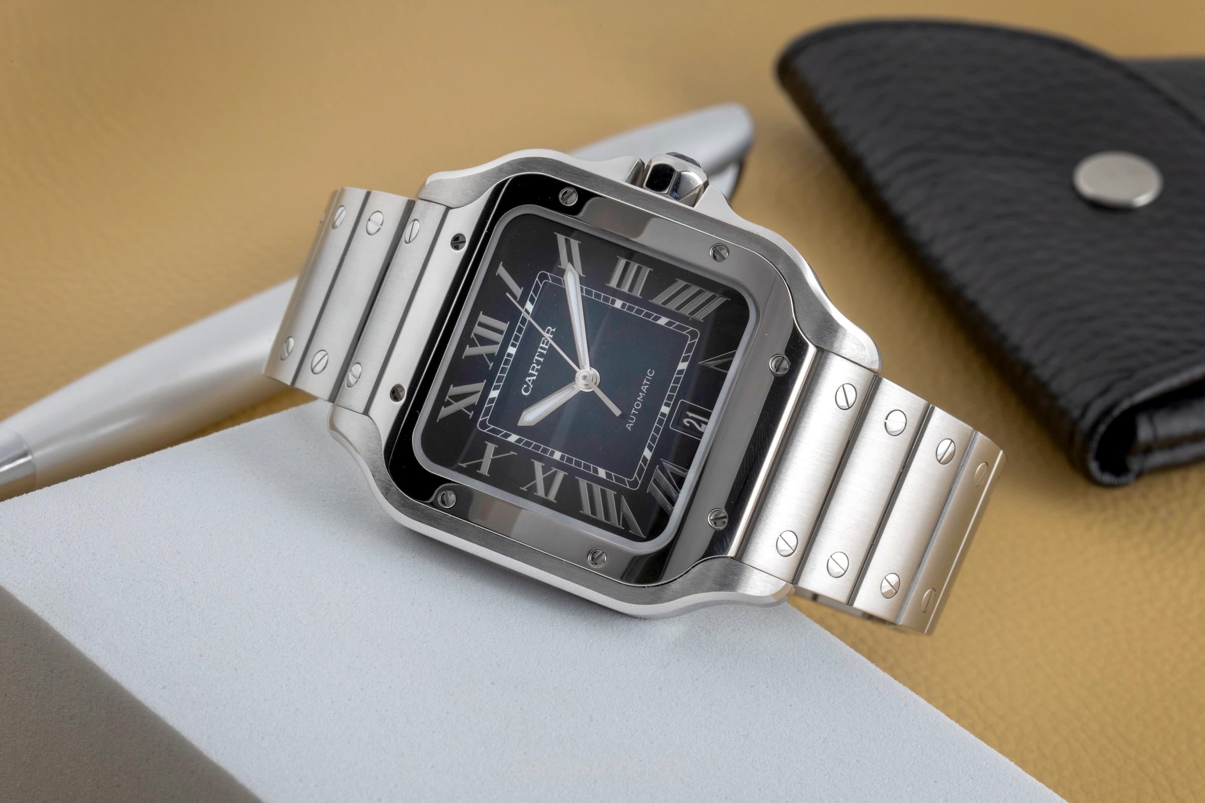 Cartier Santos steel automatic Kal. 1847 MC Ref. WSSA0030 | 2502223